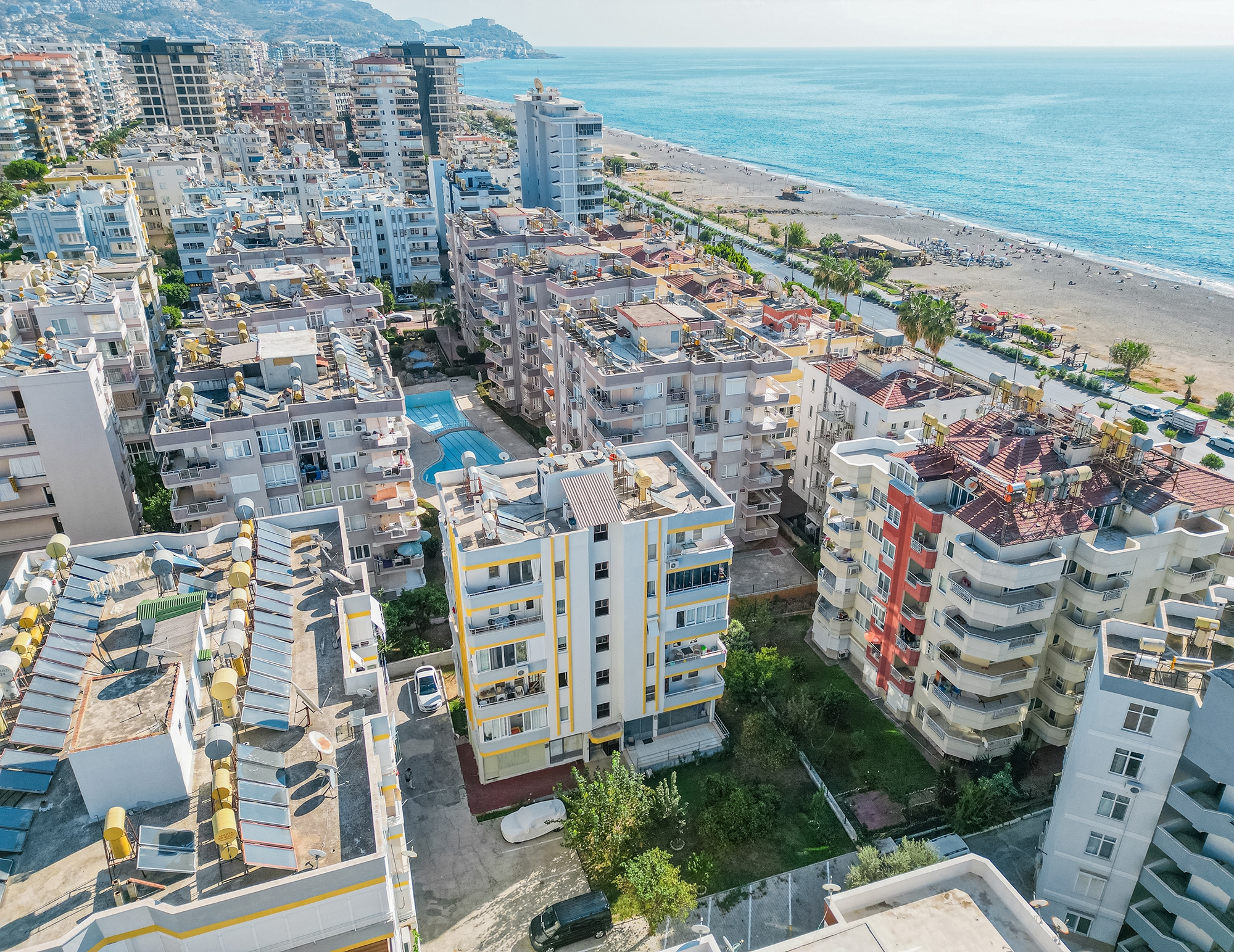 Bergblick 2+1 Wohnung in Mahmutlar, Alanya