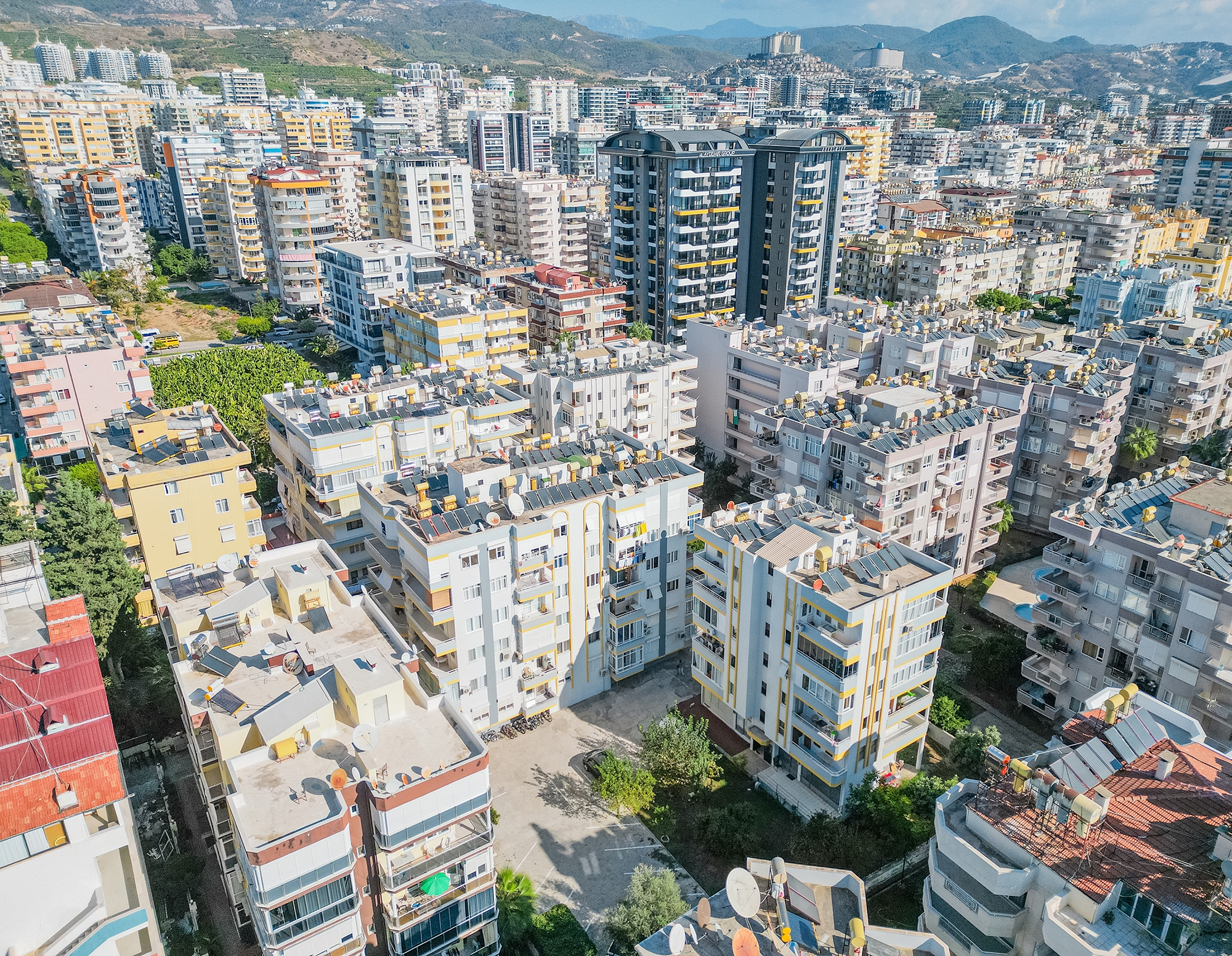 Bergblick 2+1 Wohnung in Mahmutlar, Alanya