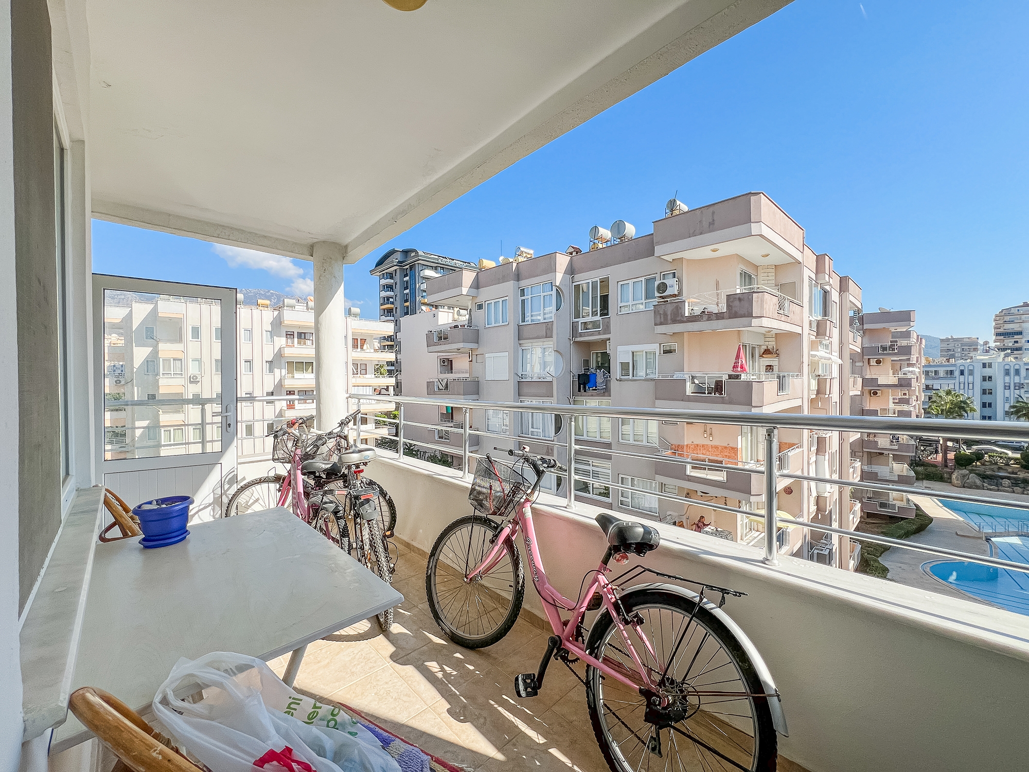 Bergblick 2+1 Wohnung in Mahmutlar, Alanya