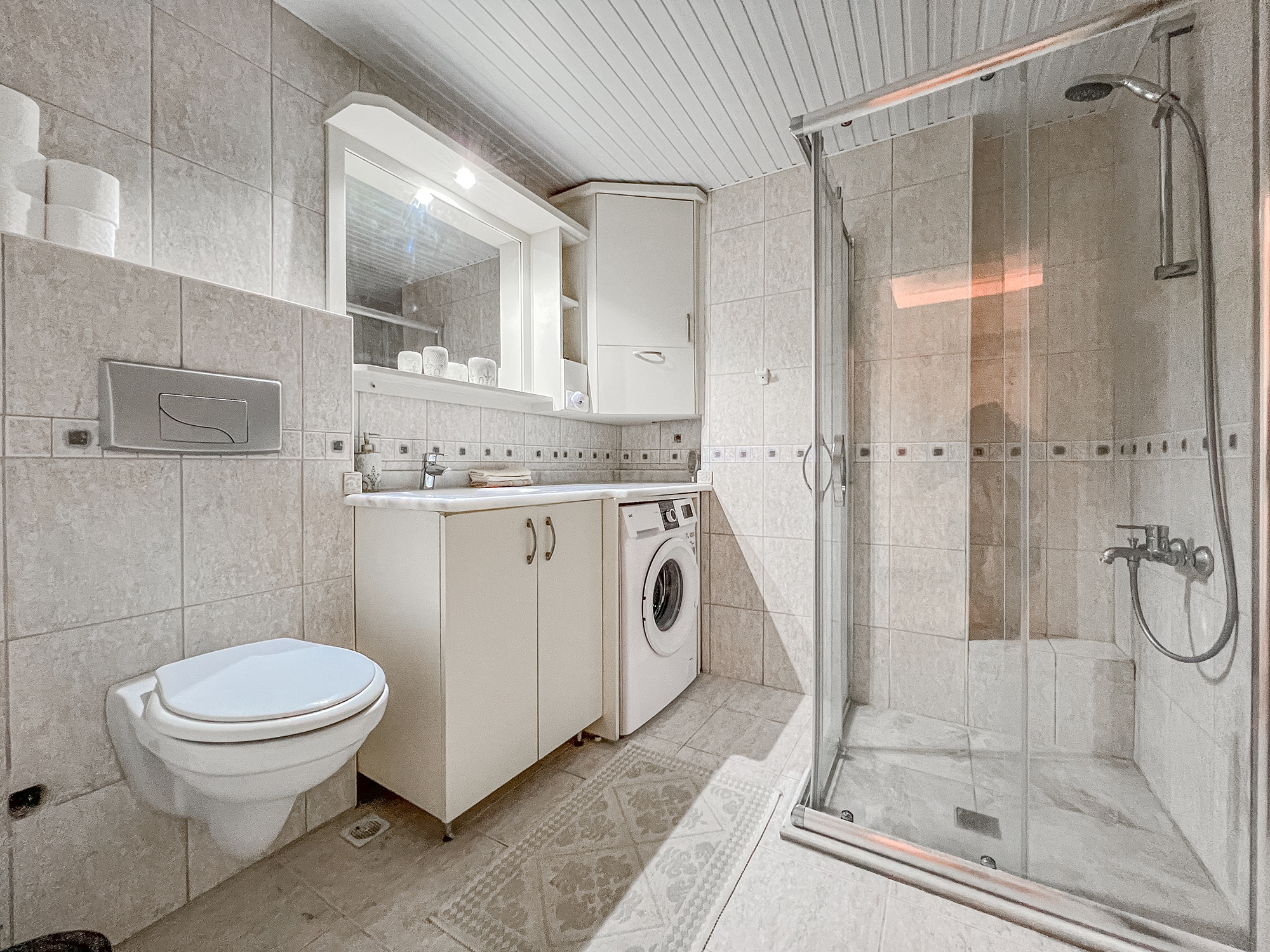 Luxuriöse 2+1 Wohnung mit Meerblick und Burgblick, Alanya - Mahmutlar
