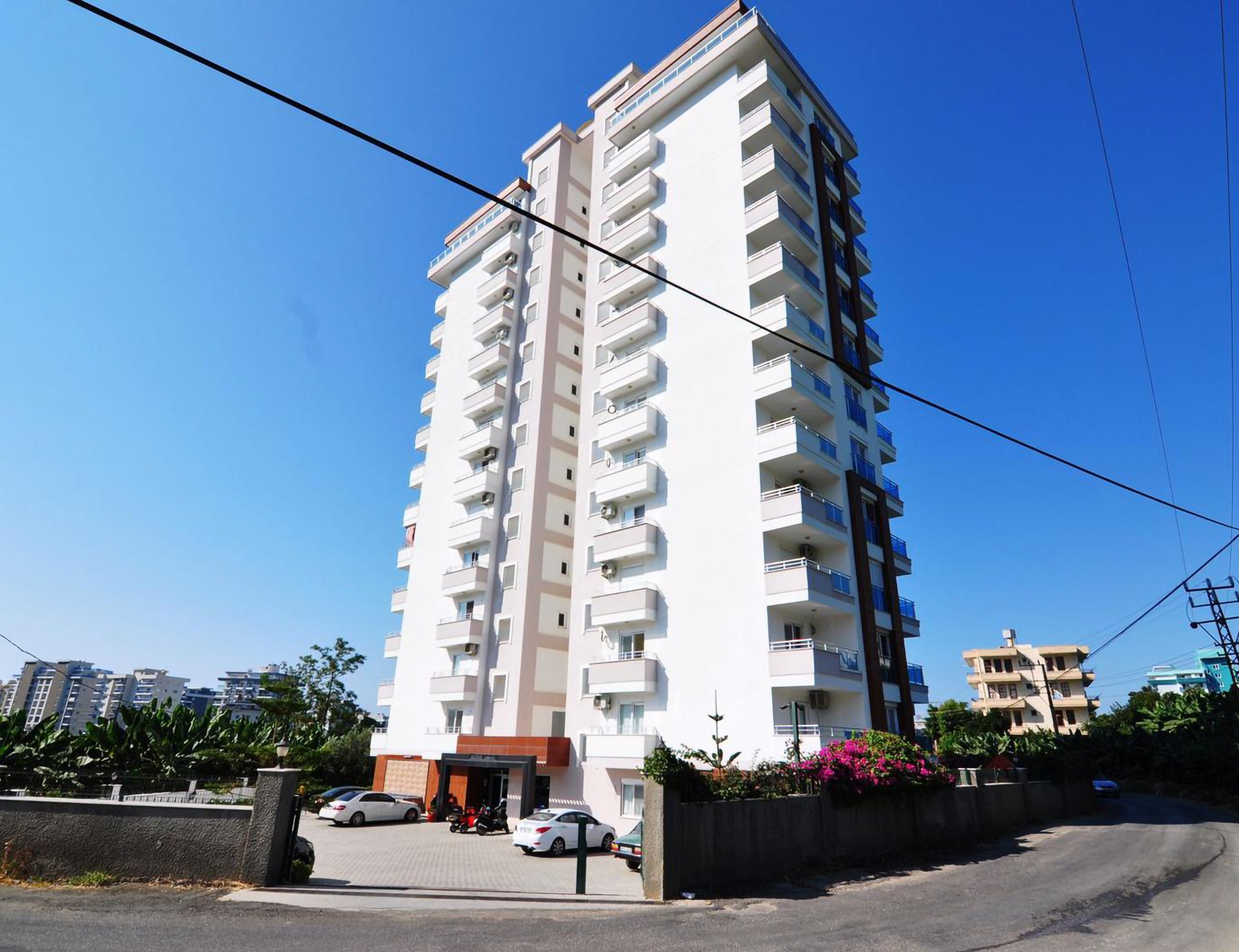 Luxuriöses 1+1 Apartment mit Meerblick und Bergblick, Alanya - Mahmutlar