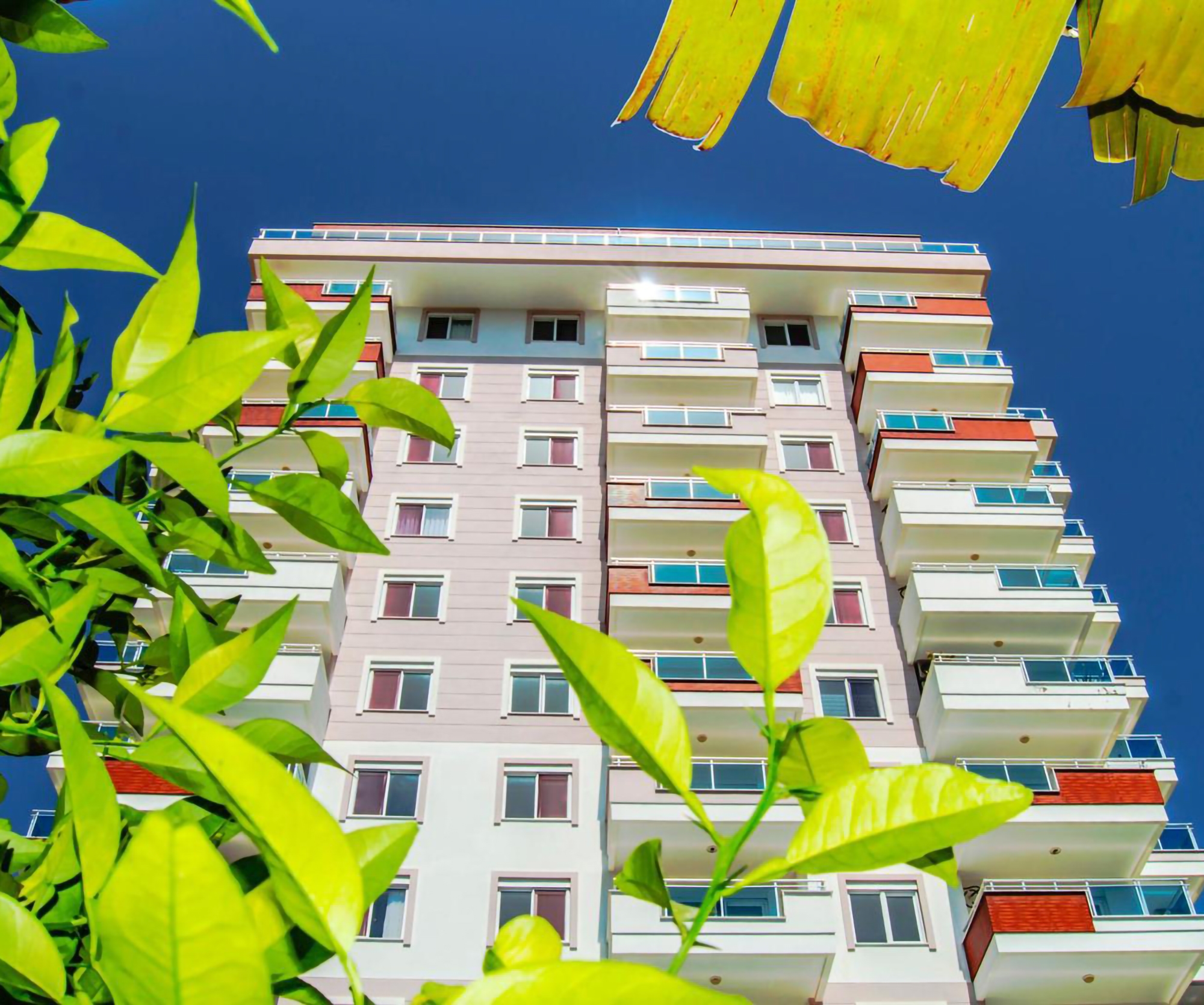 Luxuriöses 1+1 Apartment mit Meerblick und Bergblick, Alanya - Mahmutlar
