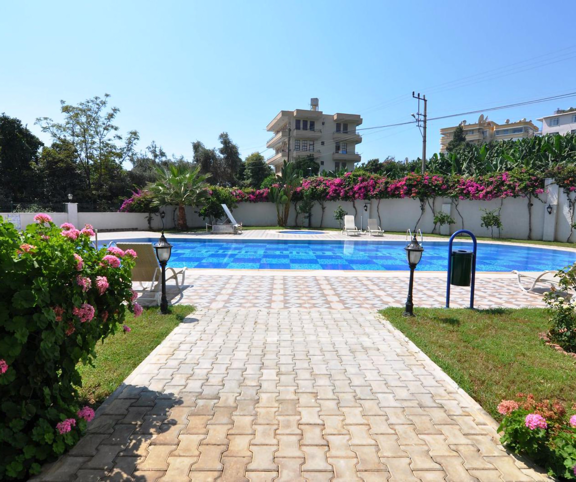 Luxuriöses 1+1 Apartment mit Meerblick und Bergblick, Alanya - Mahmutlar