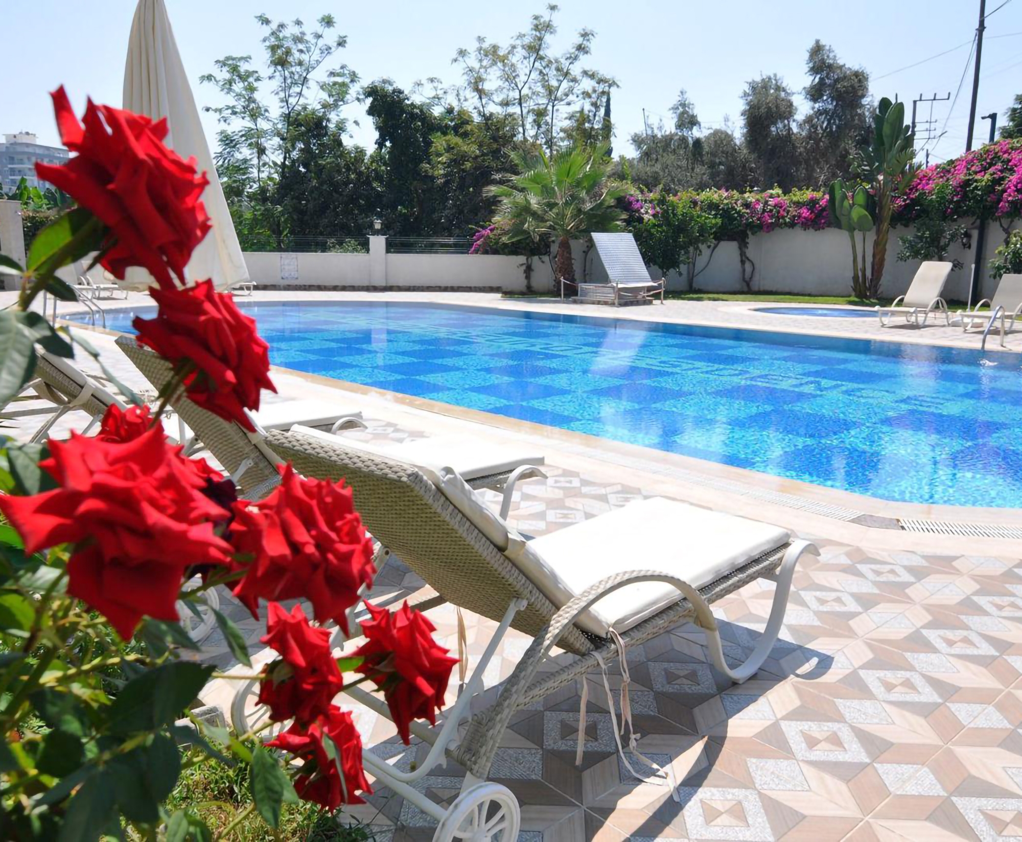 Luxuriöses 1+1 Apartment mit Meerblick und Bergblick, Alanya - Mahmutlar