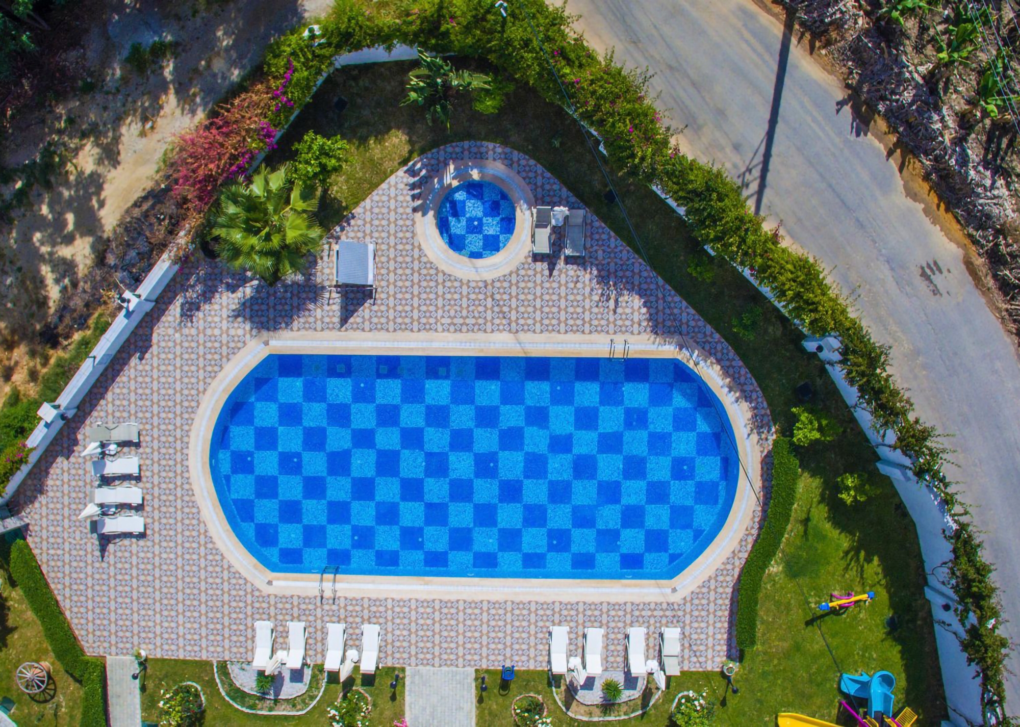 Luxuriöses 1+1 Apartment mit Meerblick und Bergblick, Alanya - Mahmutlar