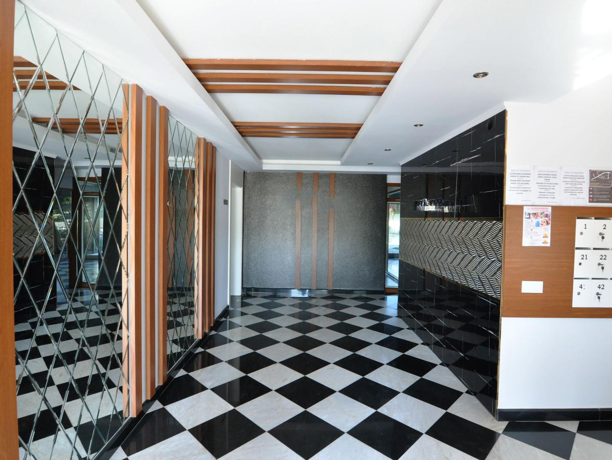 Luxuriöses 1+1 Apartment mit Meerblick und Bergblick, Alanya - Mahmutlar