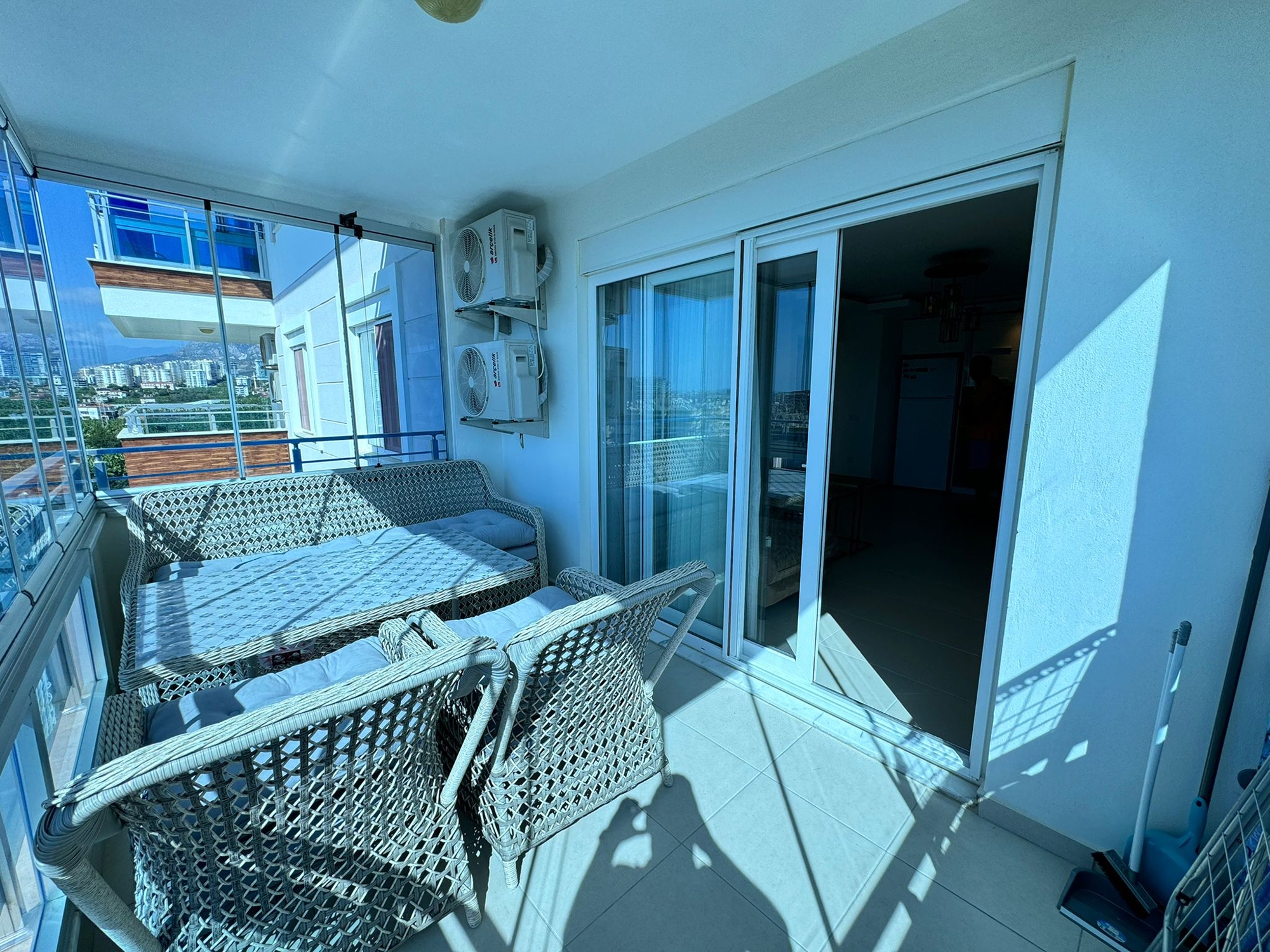 Luxuriöses 1+1 Apartment mit Meerblick und Bergblick, Alanya - Mahmutlar