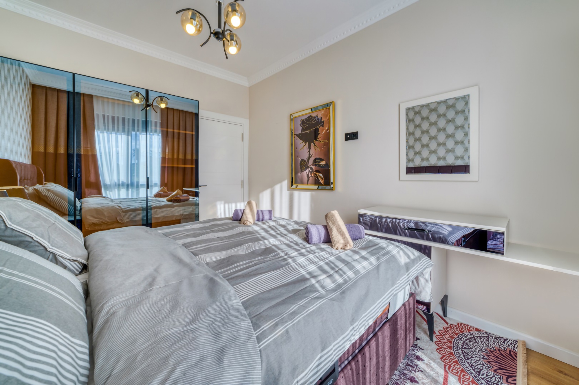 Luxury 1+1 Apartment with Mountain View in Kestel, Alanya