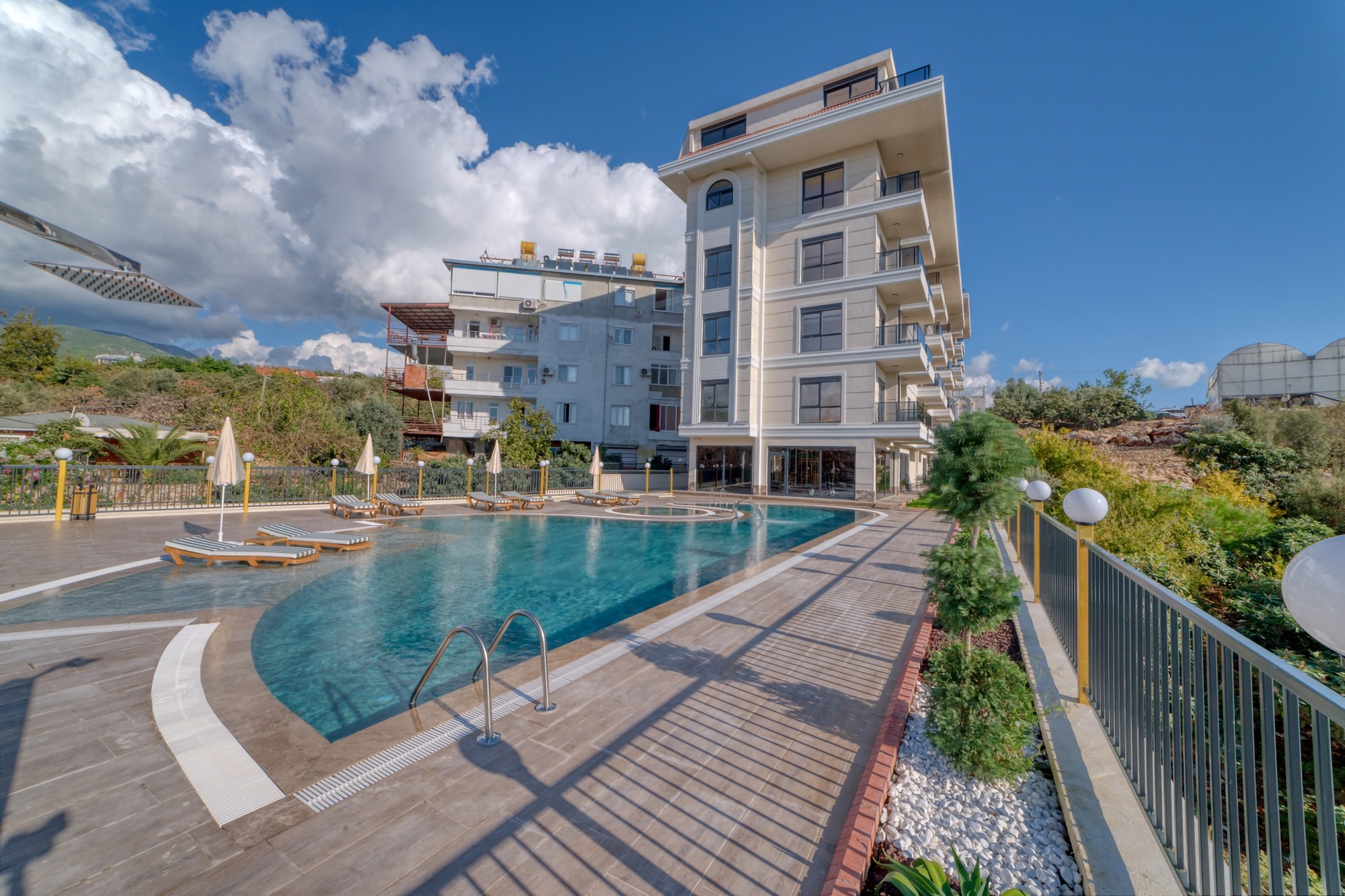 Luxury 3+1 Apartment with Sea and Castle Views, Alanya - Kestel