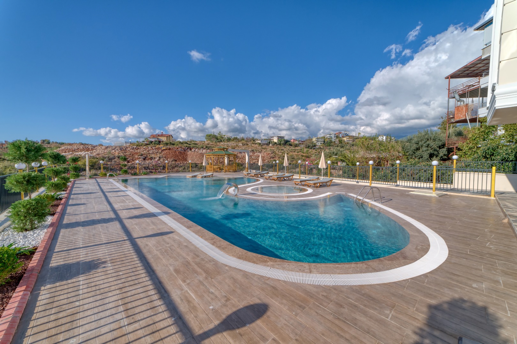 Luxury 3+1 Apartment with Sea and Castle Views, Alanya - Kestel