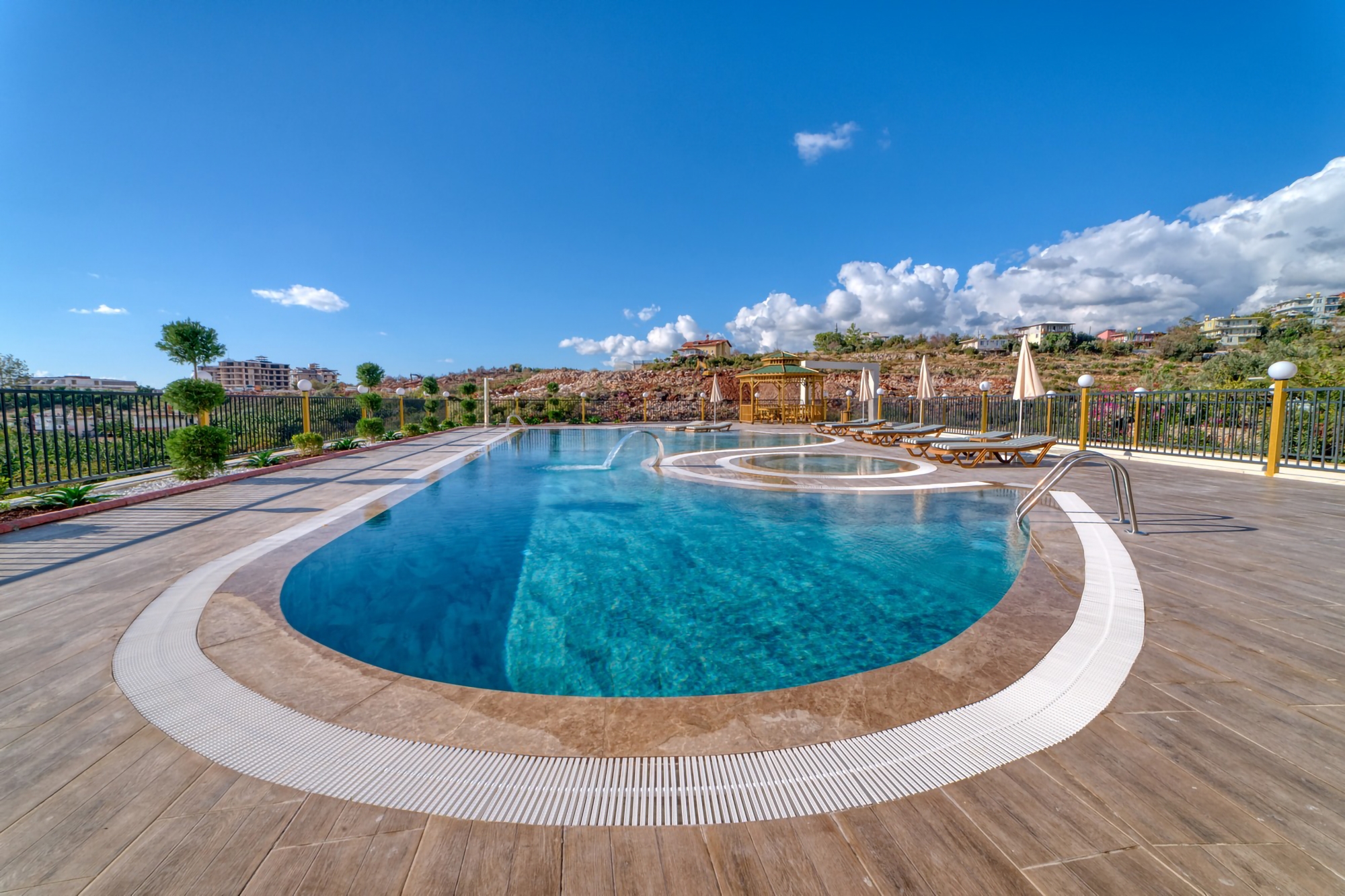 Luxury 3+1 Apartment with Sea and Castle Views, Alanya - Kestel