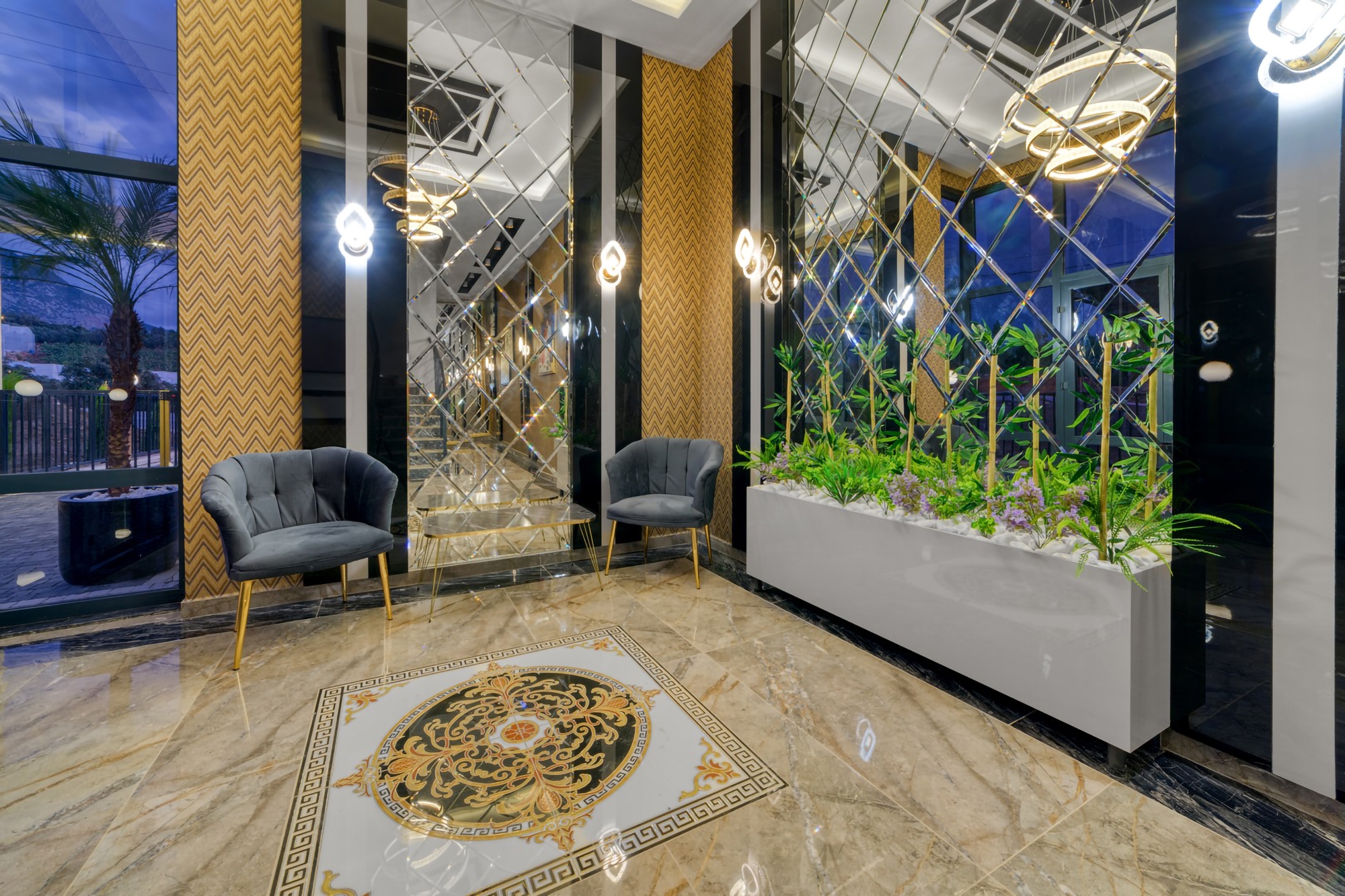 Luxury 3+1 Apartment with Sea and Castle Views, Alanya - Kestel