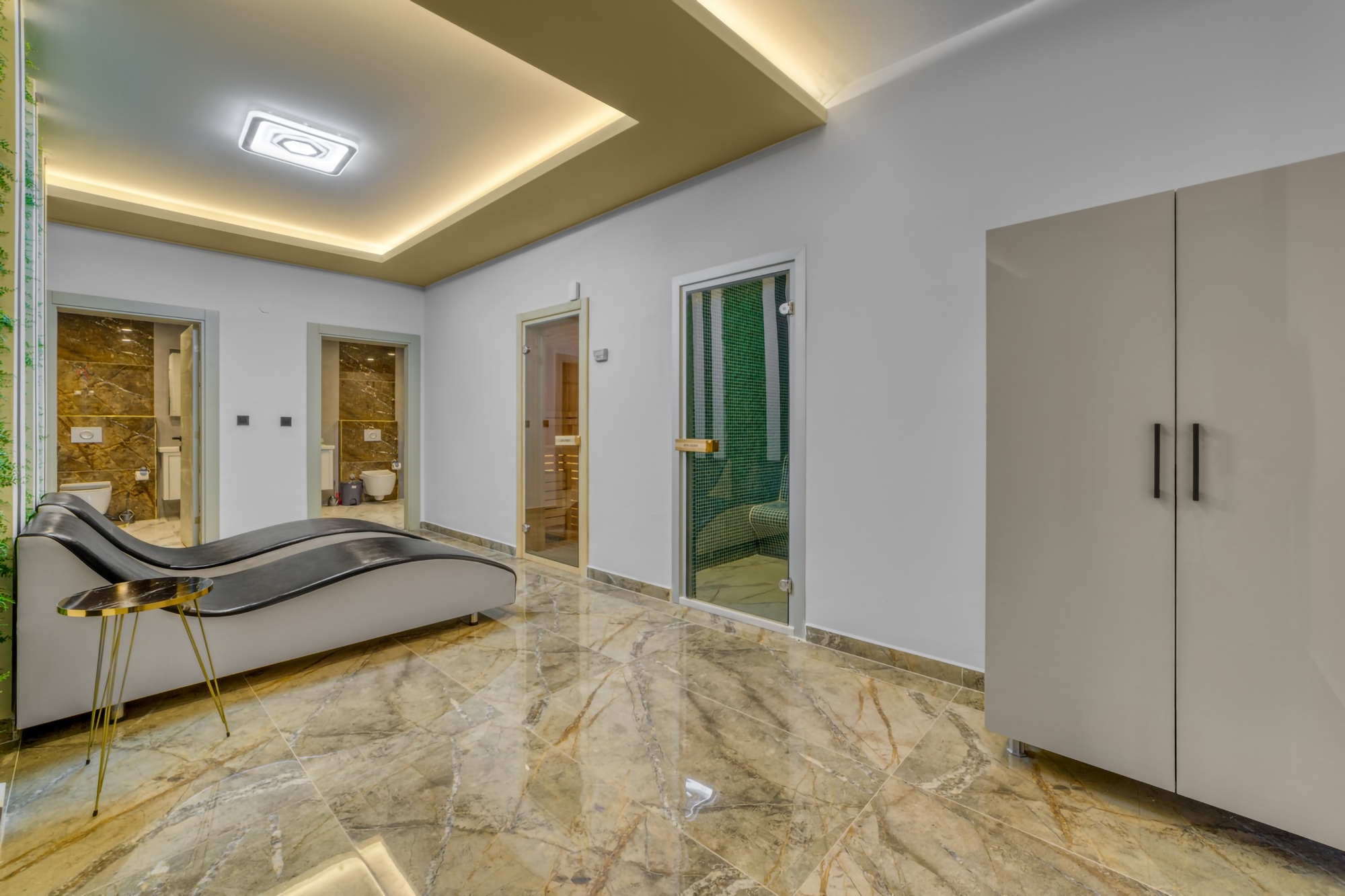 Luxury 3+1 Apartment with Sea and Castle Views, Alanya - Kestel