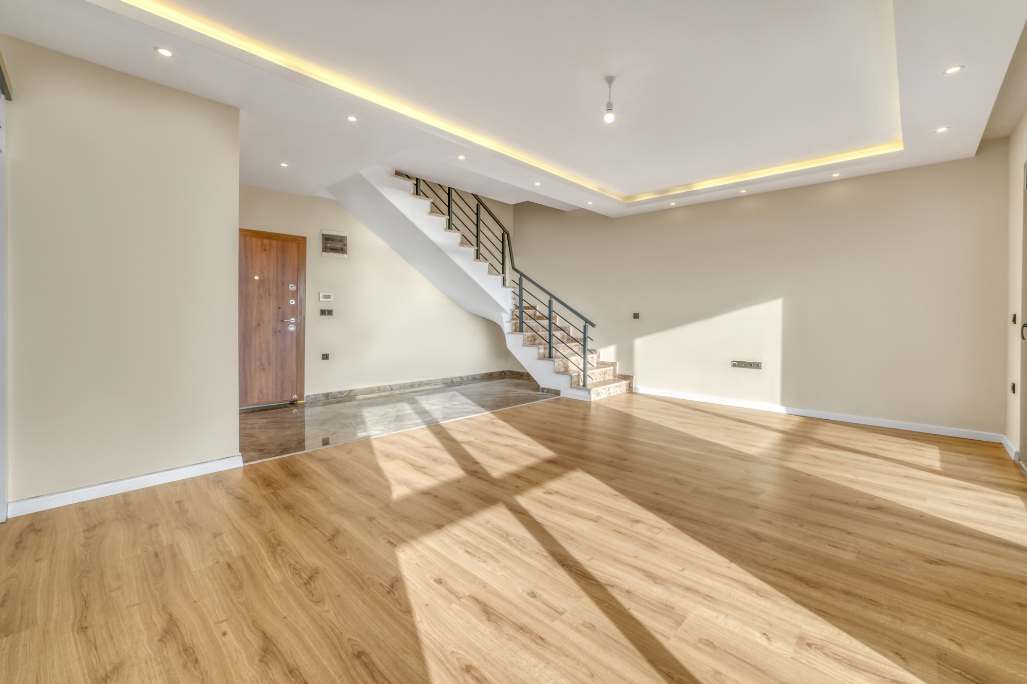 Luxury 3+1 Apartment with Sea and Castle Views, Alanya - Kestel