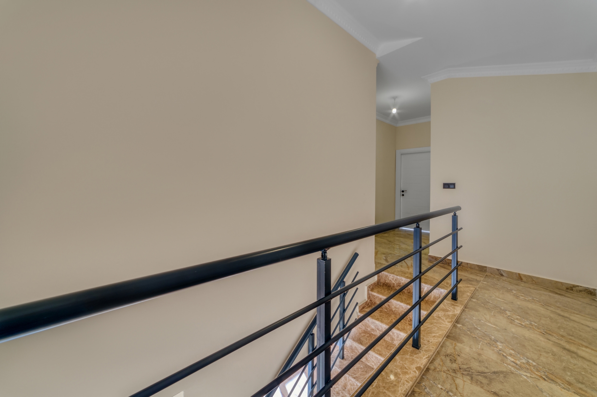 Luxury 3+1 Apartment with Sea and Castle Views, Alanya - Kestel