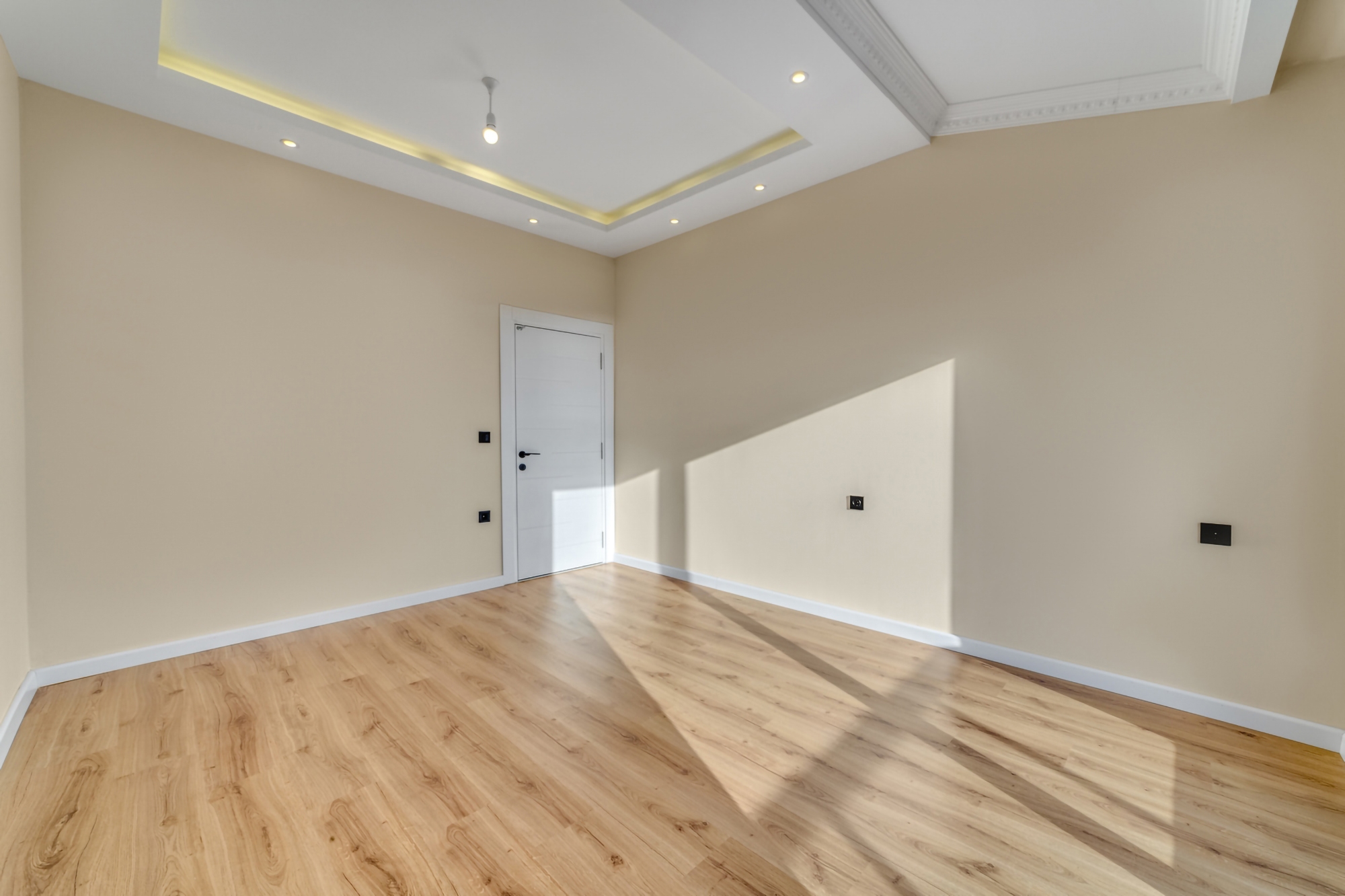 Luxury 3+1 Apartment with Sea and Castle Views, Alanya - Kestel