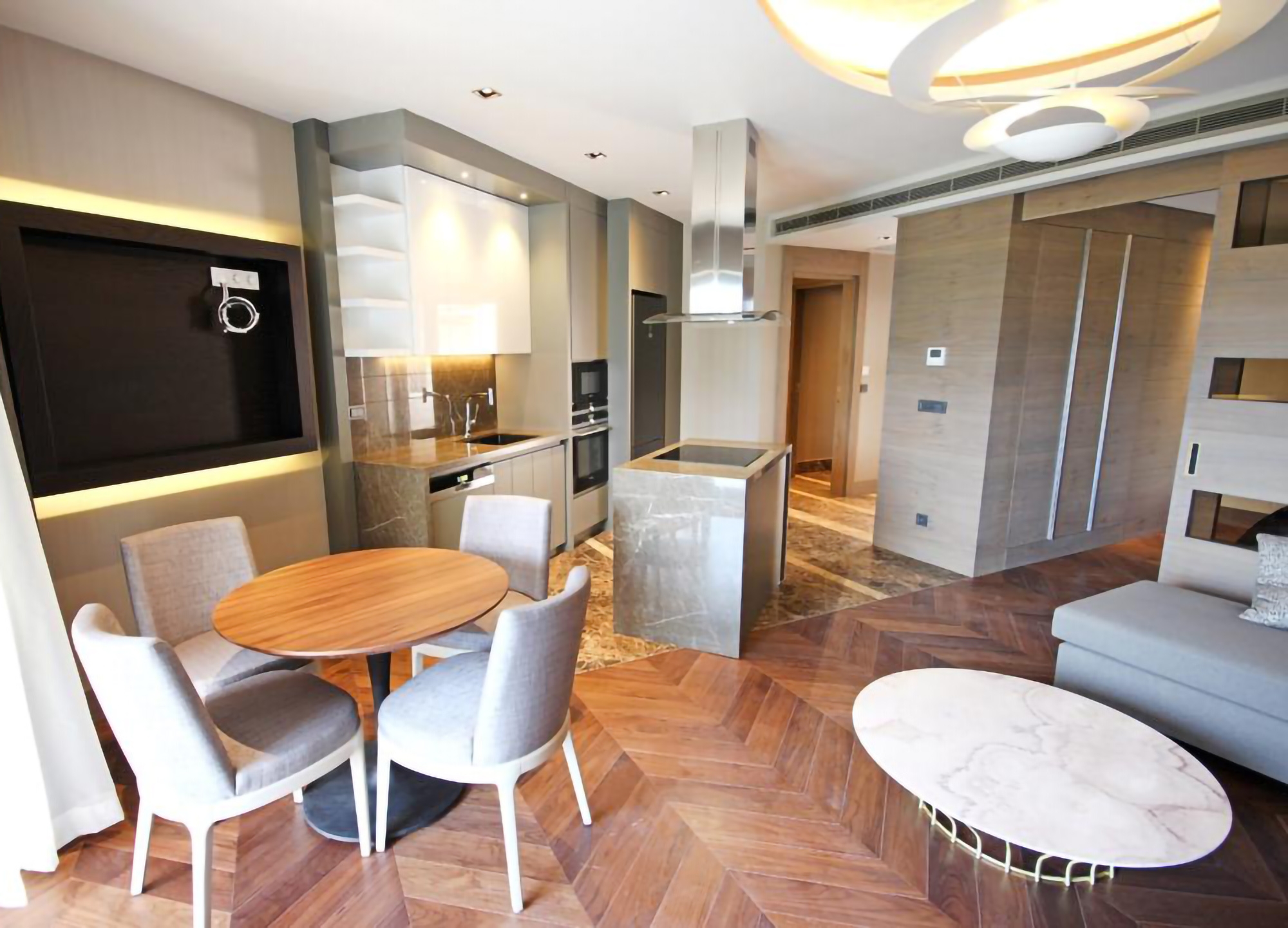 Luxuriöses Studio-Apartment mit Meerblick und Bergblick, Alanya - Kargicak