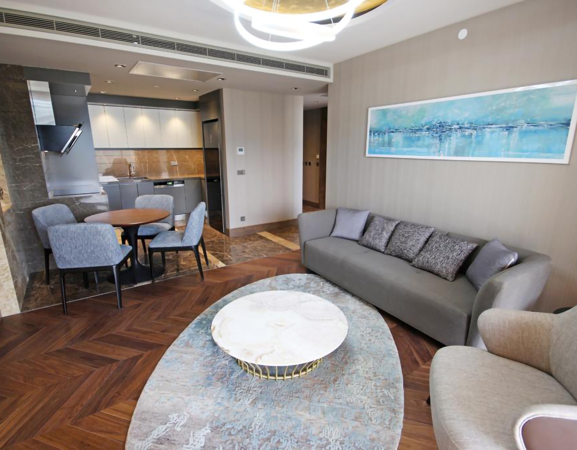 Luxurious 1+1 Apartment with Sea and Mountain Views, Alanya - Kargicak