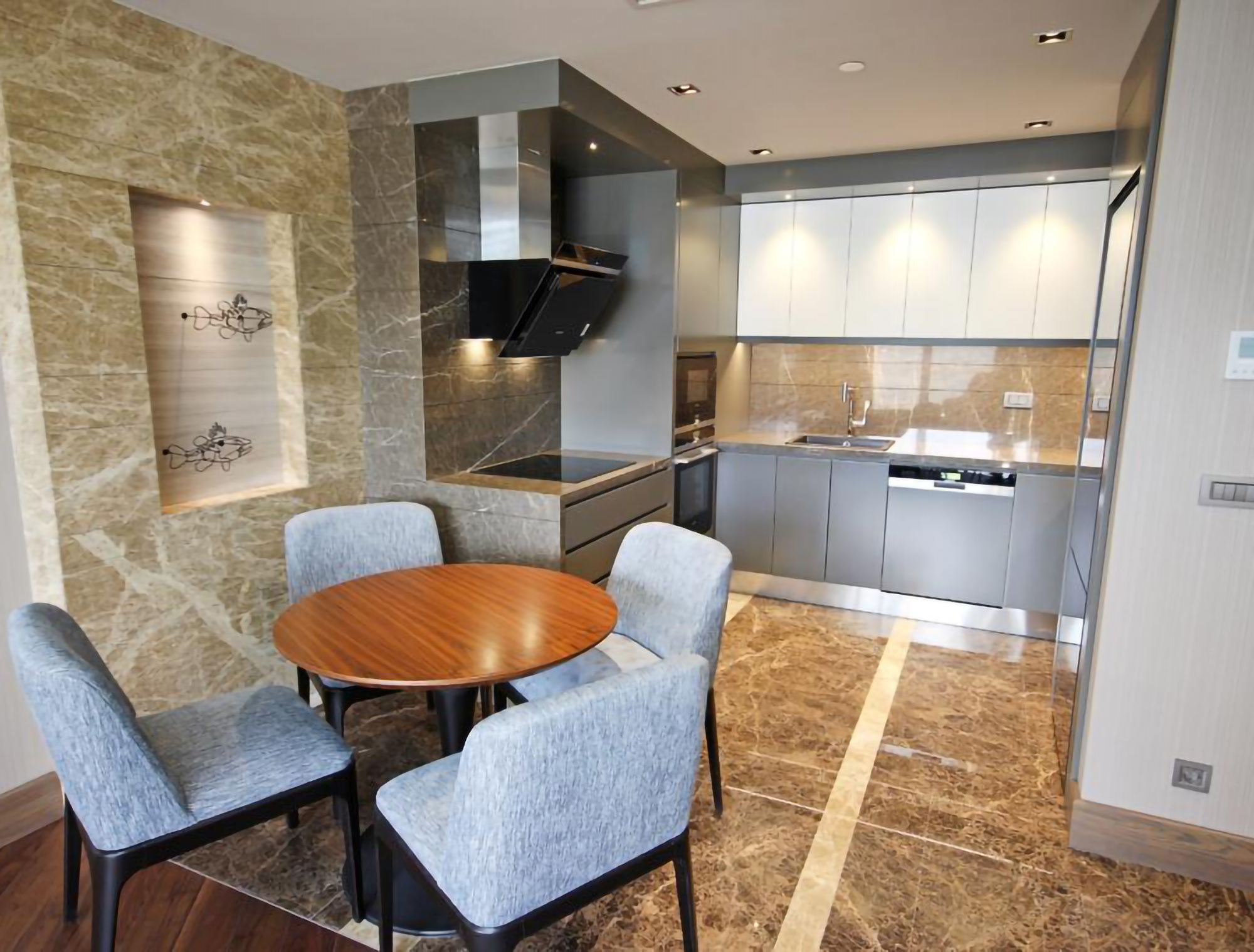 Luxurious 1+1 Apartment with Sea and Mountain Views, Alanya - Kargicak