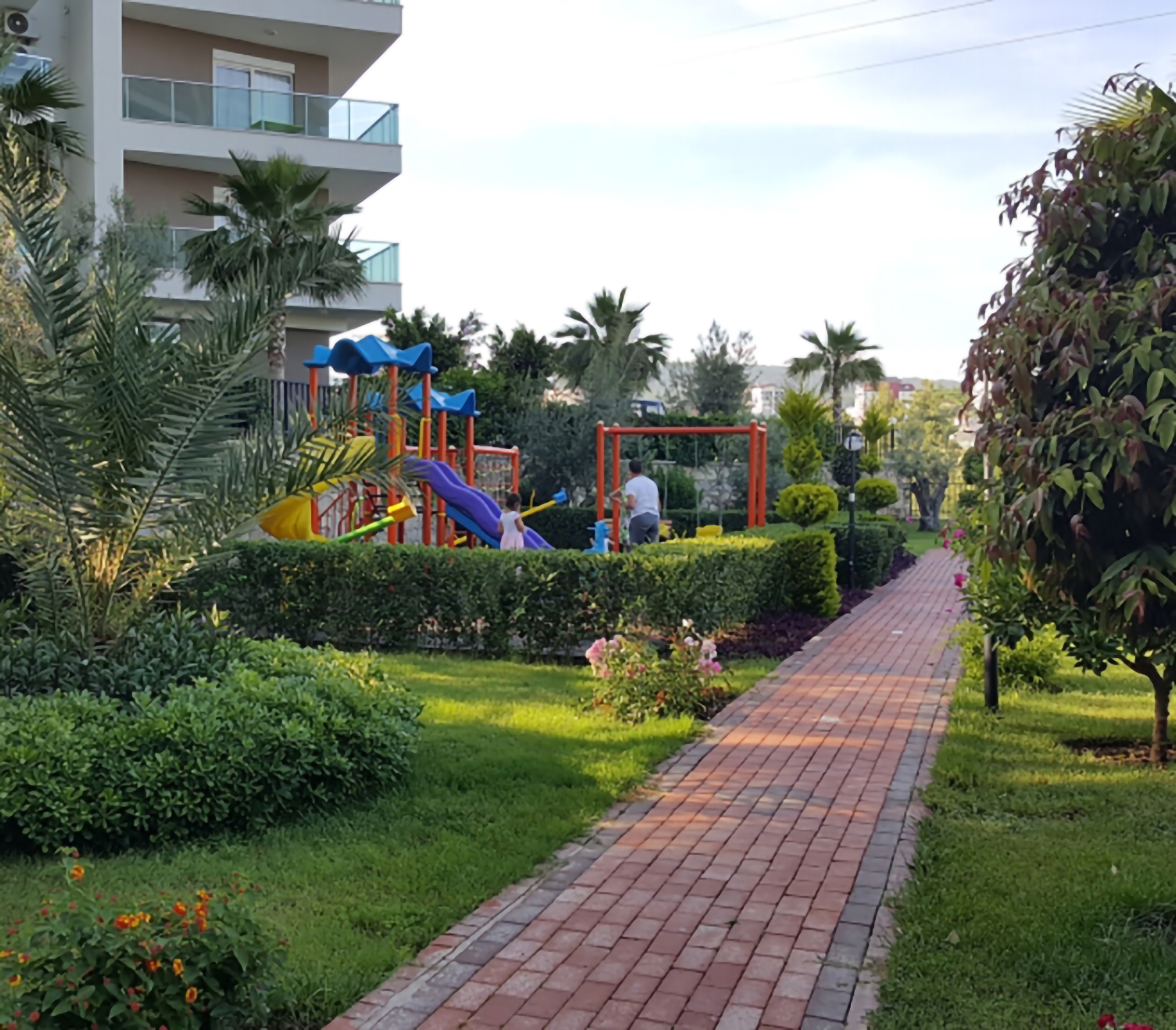 Luksuriøs 1+1 leilighet med fjellutsikt i Avsallar, Alanya