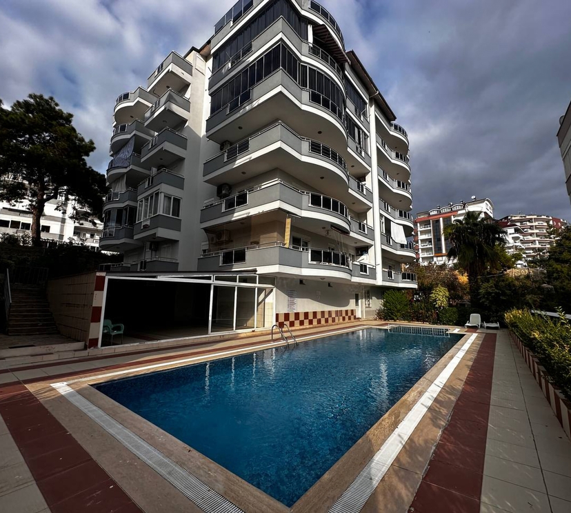 Moderni 2+1 asunto vuorinäköalalla, Alanya Avsallar