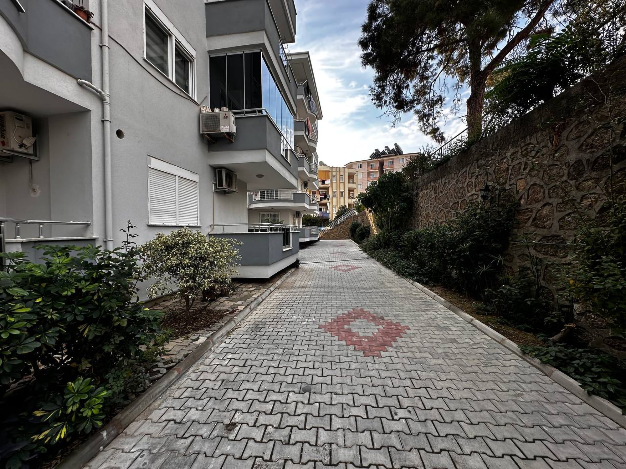 Moderni 2+1 asunto vuorinäköalalla, Alanya Avsallar