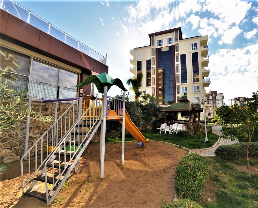 Luxuriöses 2+1 Apartment mit Bergblick, Alanya - Avsallar