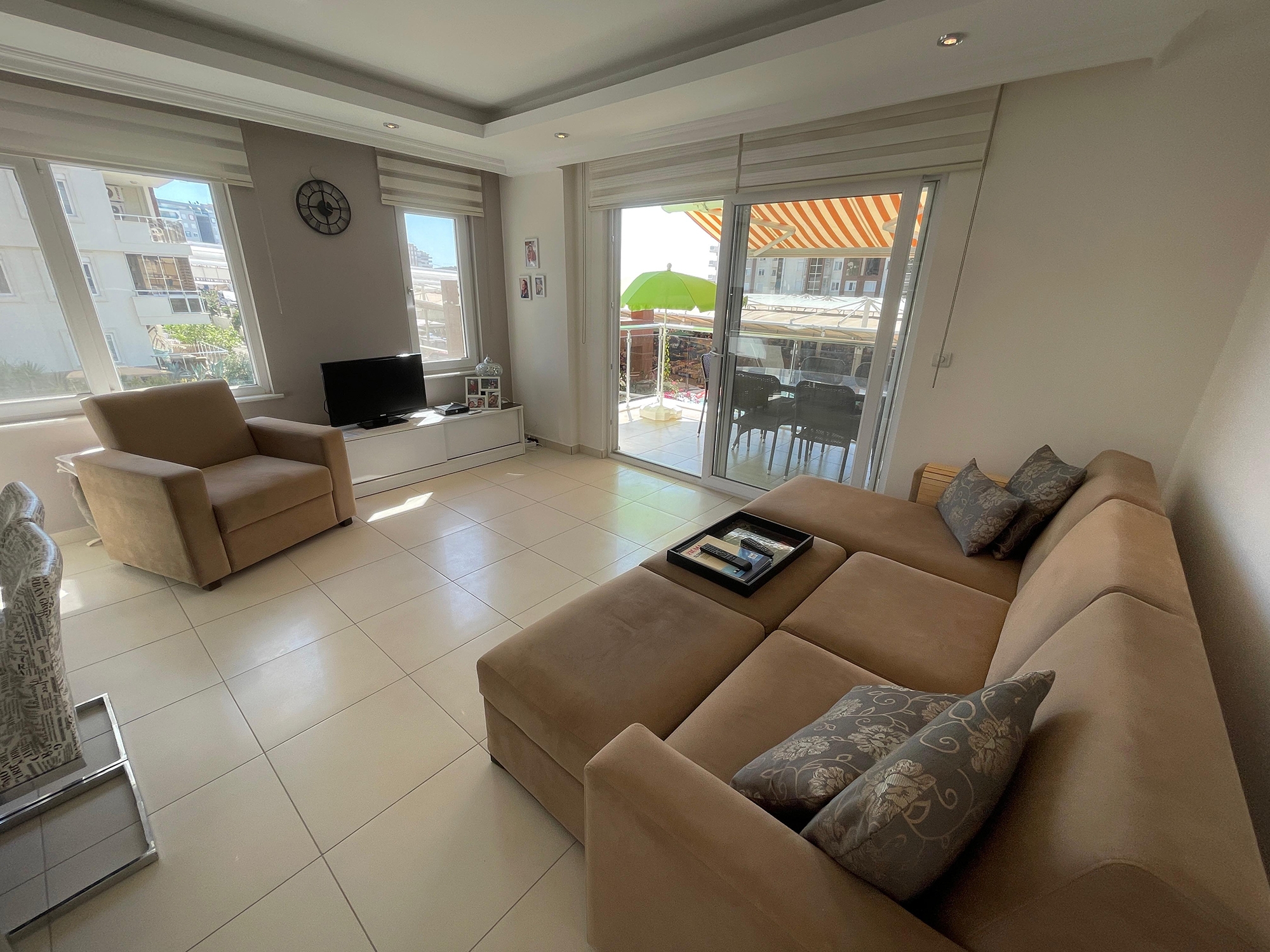 Luxuriöses 2+1 Apartment mit Bergblick, Alanya - Avsallar