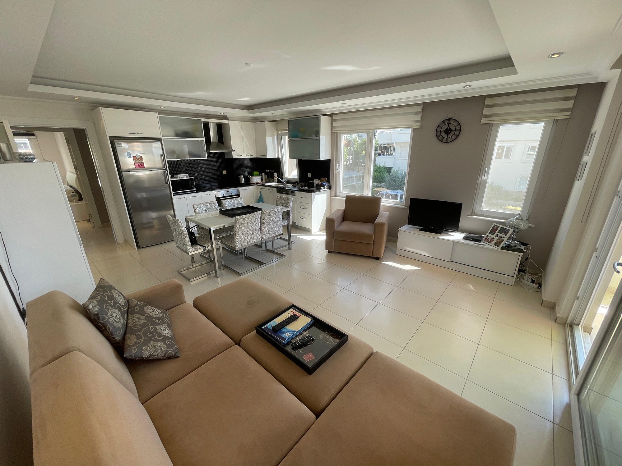 Luxuriöses 2+1 Apartment mit Bergblick, Alanya - Avsallar