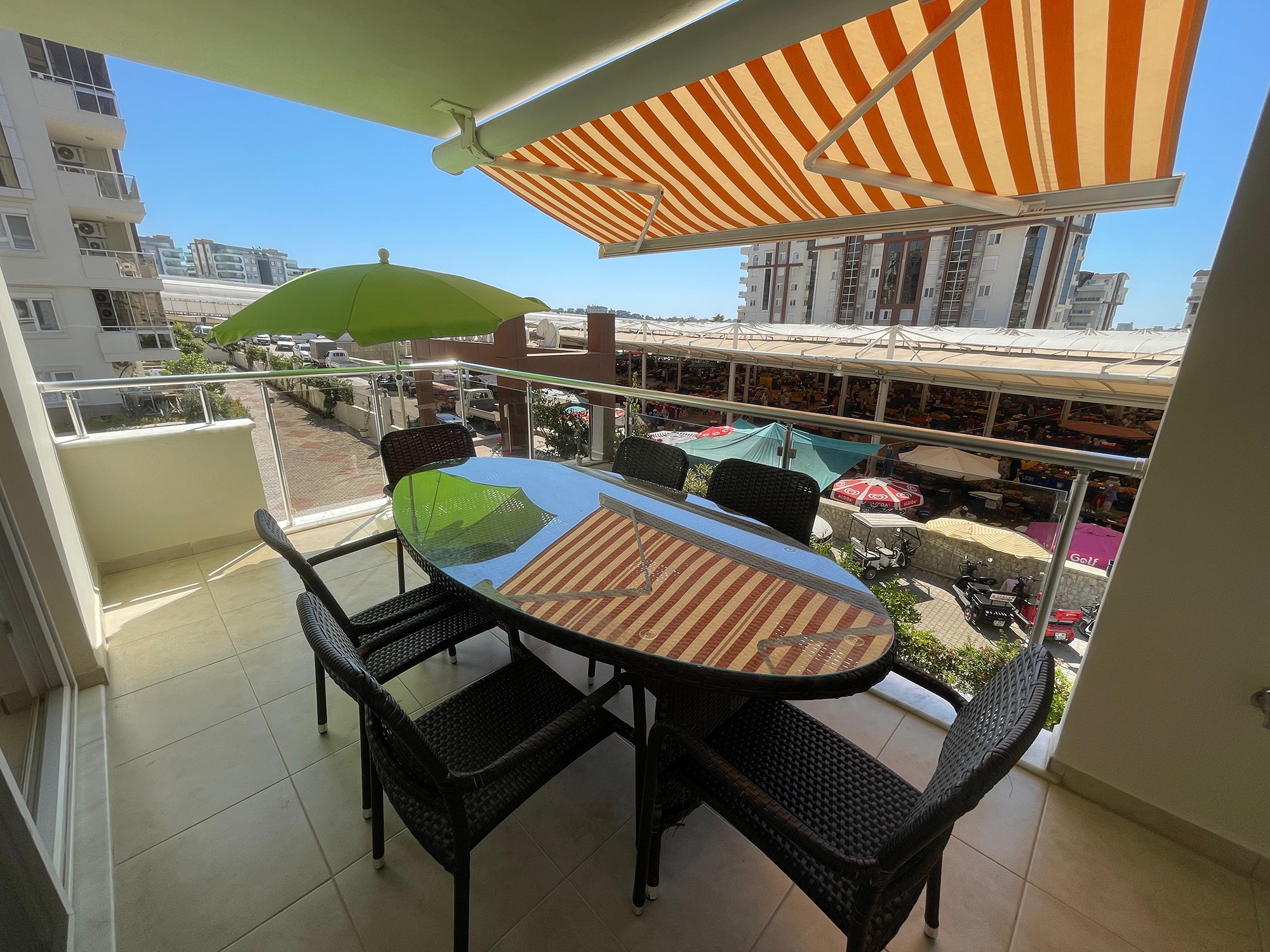 Luxuriöses 2+1 Apartment mit Bergblick, Alanya - Avsallar