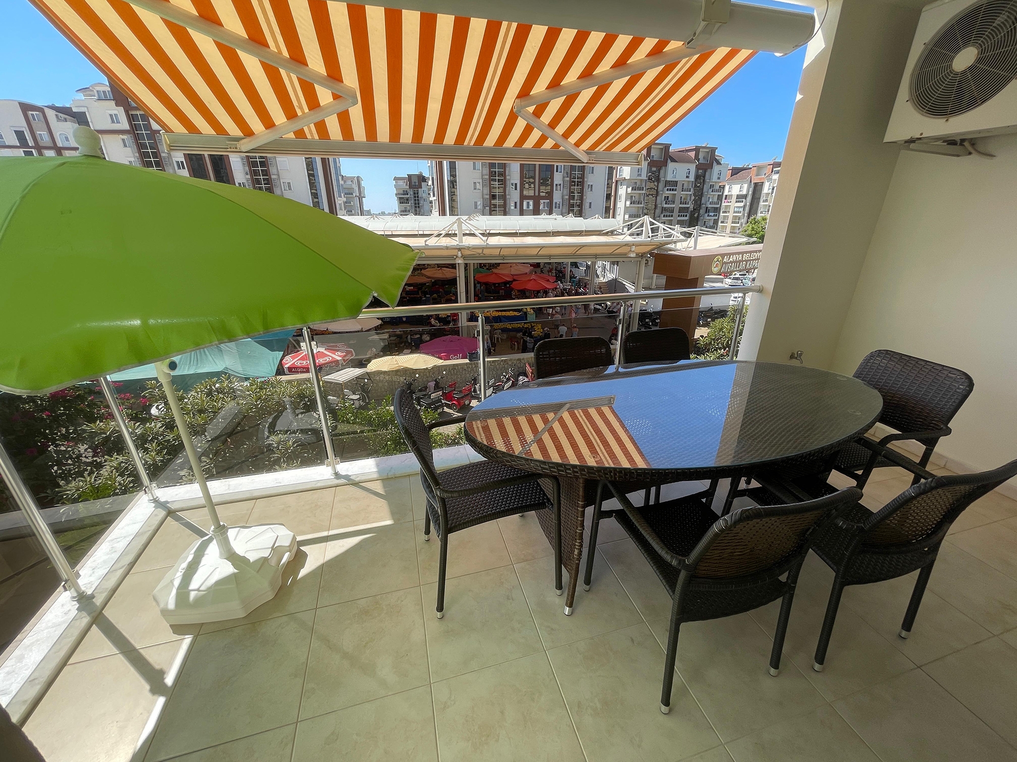 Luxuriöses 2+1 Apartment mit Bergblick, Alanya - Avsallar