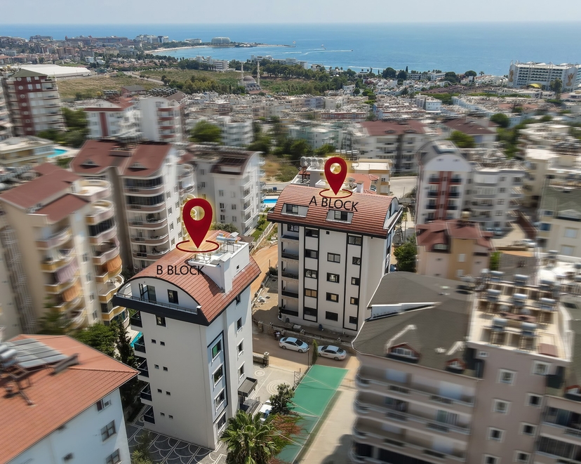 Atemberaubendes Penthouse mit Meerblick in Avsallar