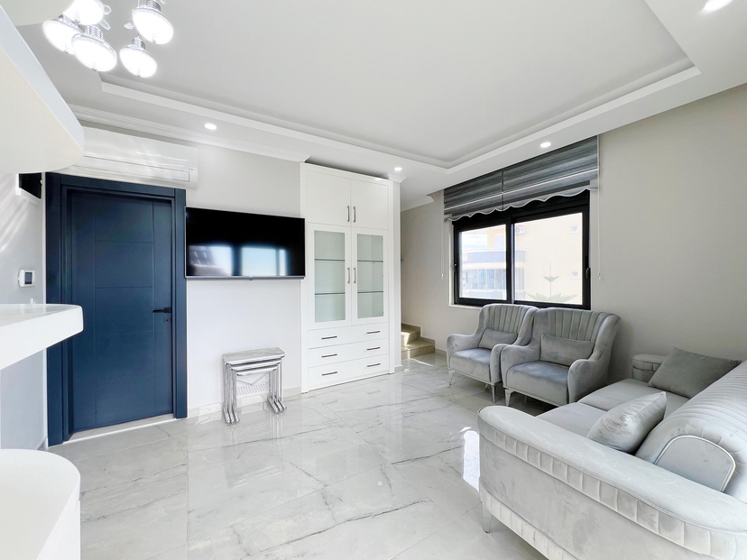 Atemberaubendes Penthouse mit Meerblick in Avsallar