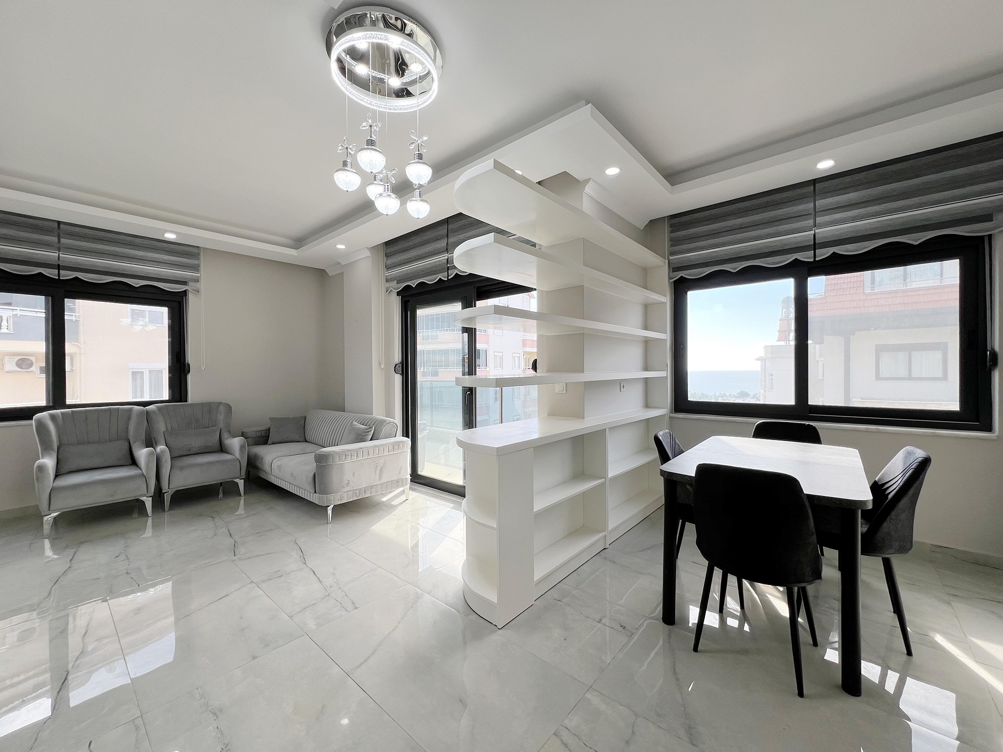 Atemberaubendes Penthouse mit Meerblick in Avsallar