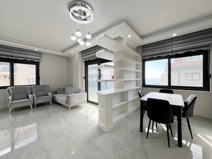 Atemberaubendes Penthouse mit Meerblick in Avsallar