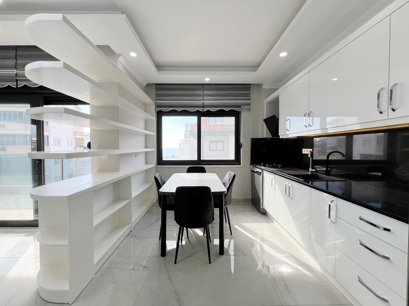 Atemberaubendes Penthouse mit Meerblick in Avsallar