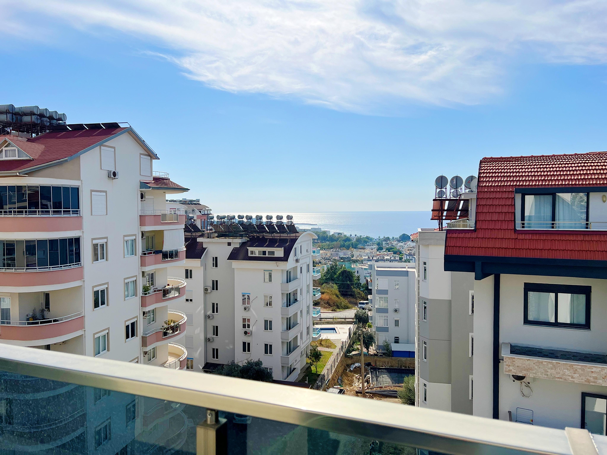 Atemberaubendes Penthouse mit Meerblick in Avsallar