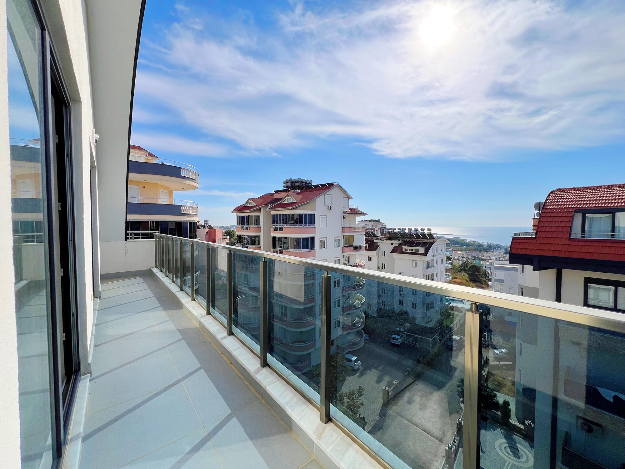 Atemberaubendes Penthouse mit Meerblick in Avsallar