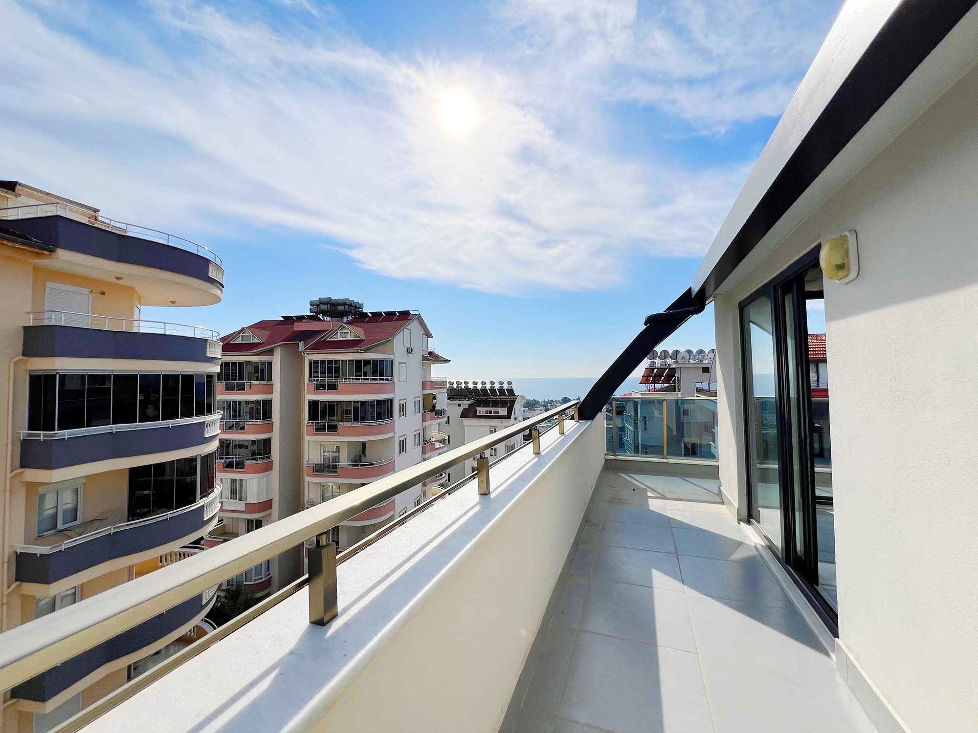 Atemberaubendes Penthouse mit Meerblick in Avsallar