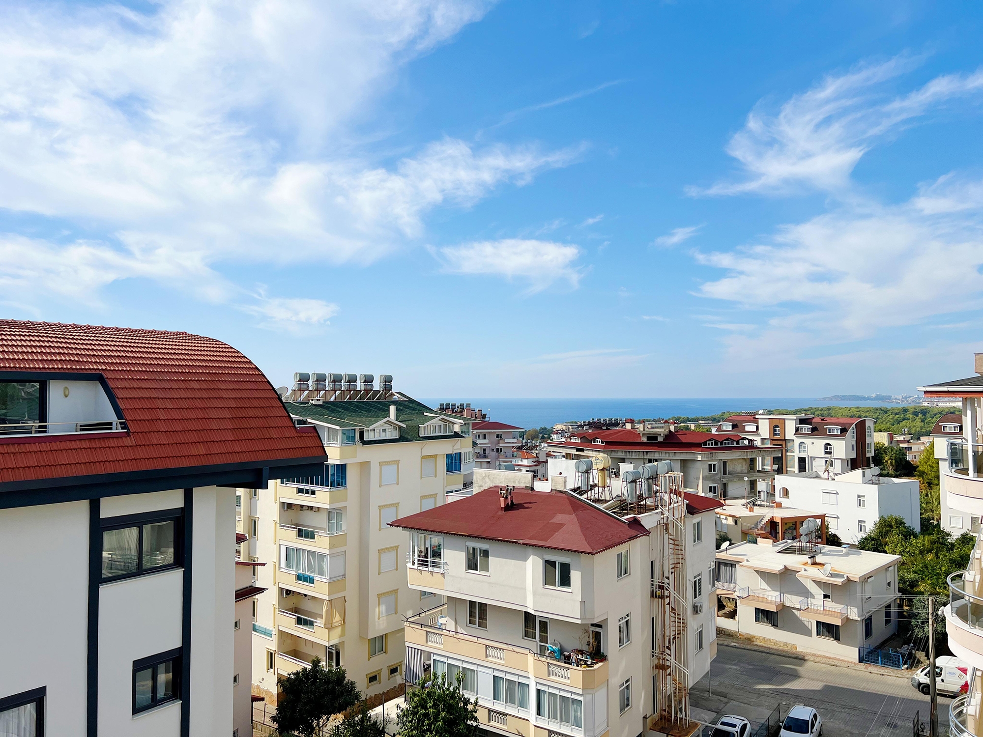 Atemberaubendes Penthouse mit Meerblick in Avsallar