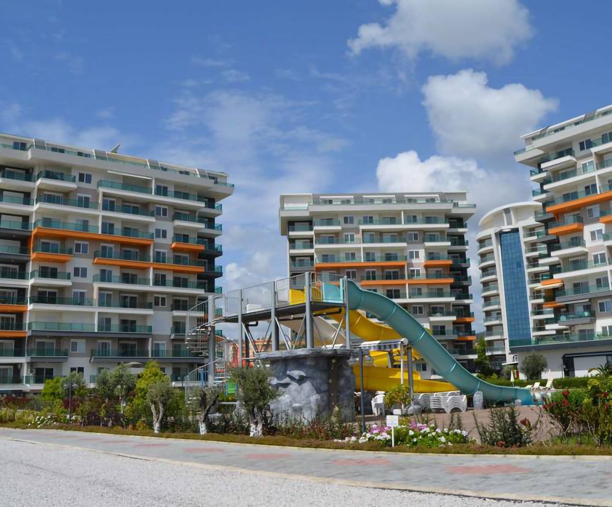 Luxuriöses 3+1 Penthouse mit Meerblick und Bergblick in Alanya - Avsallar