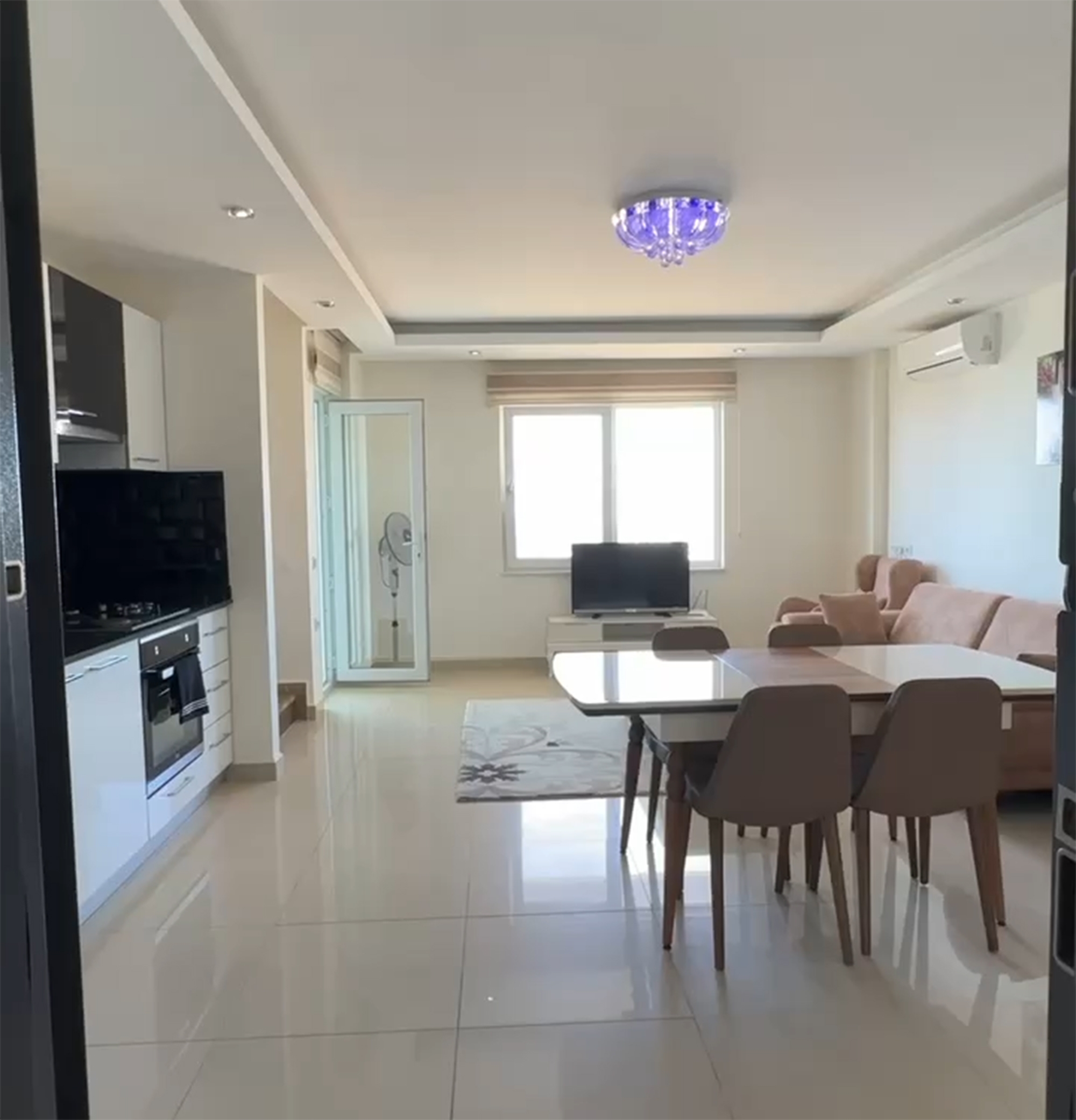 Luxuriöses 3+1 Penthouse mit Meerblick und Bergblick in Alanya - Avsallar