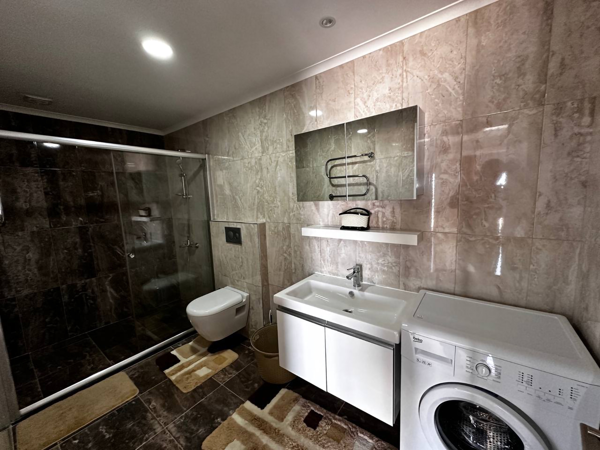 Luxuriöses 3+1 Penthouse mit Meerblick und Bergblick in Alanya - Avsallar