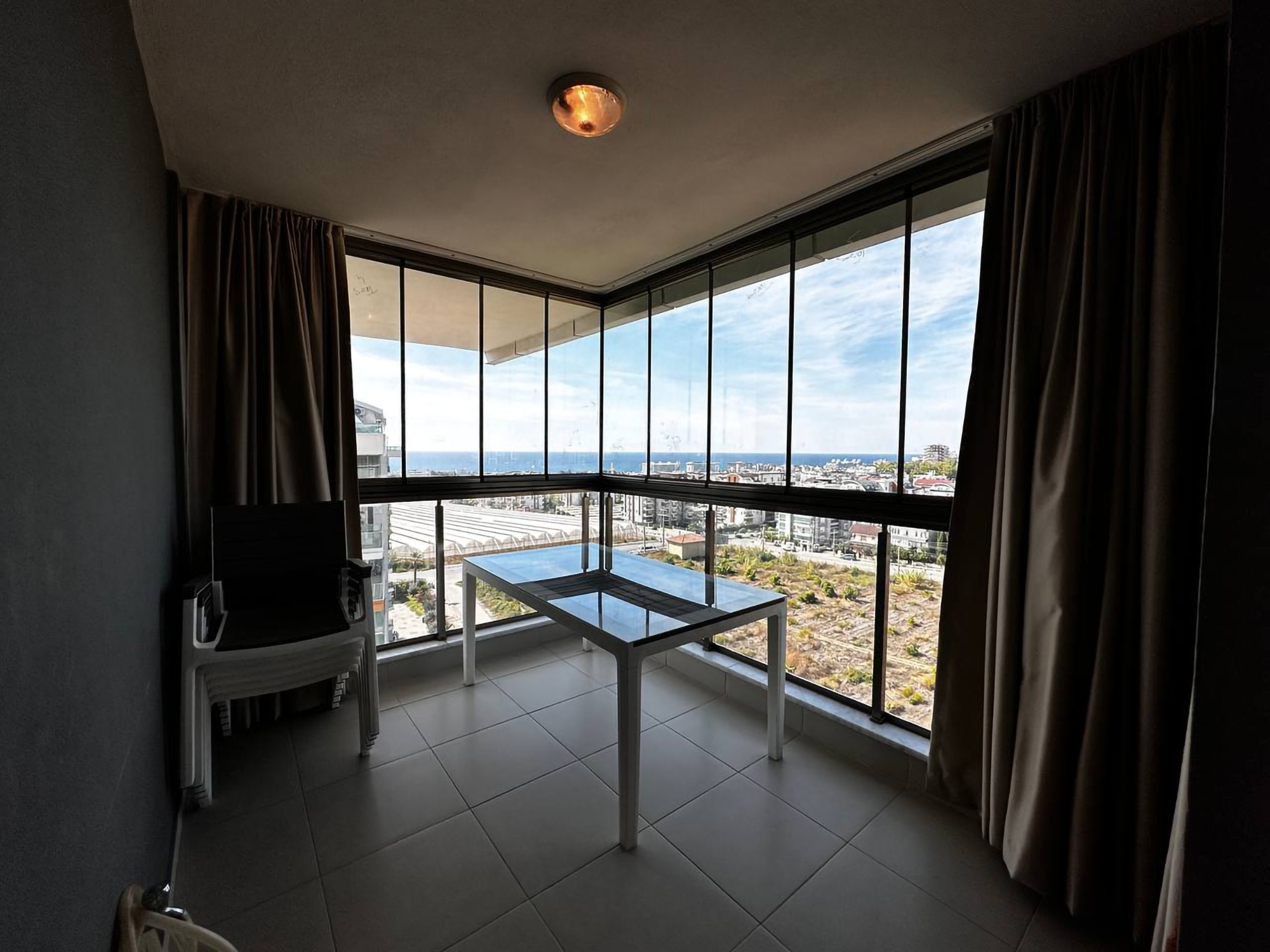 Luxuriöses 3+1 Penthouse mit Meerblick und Bergblick in Alanya - Avsallar