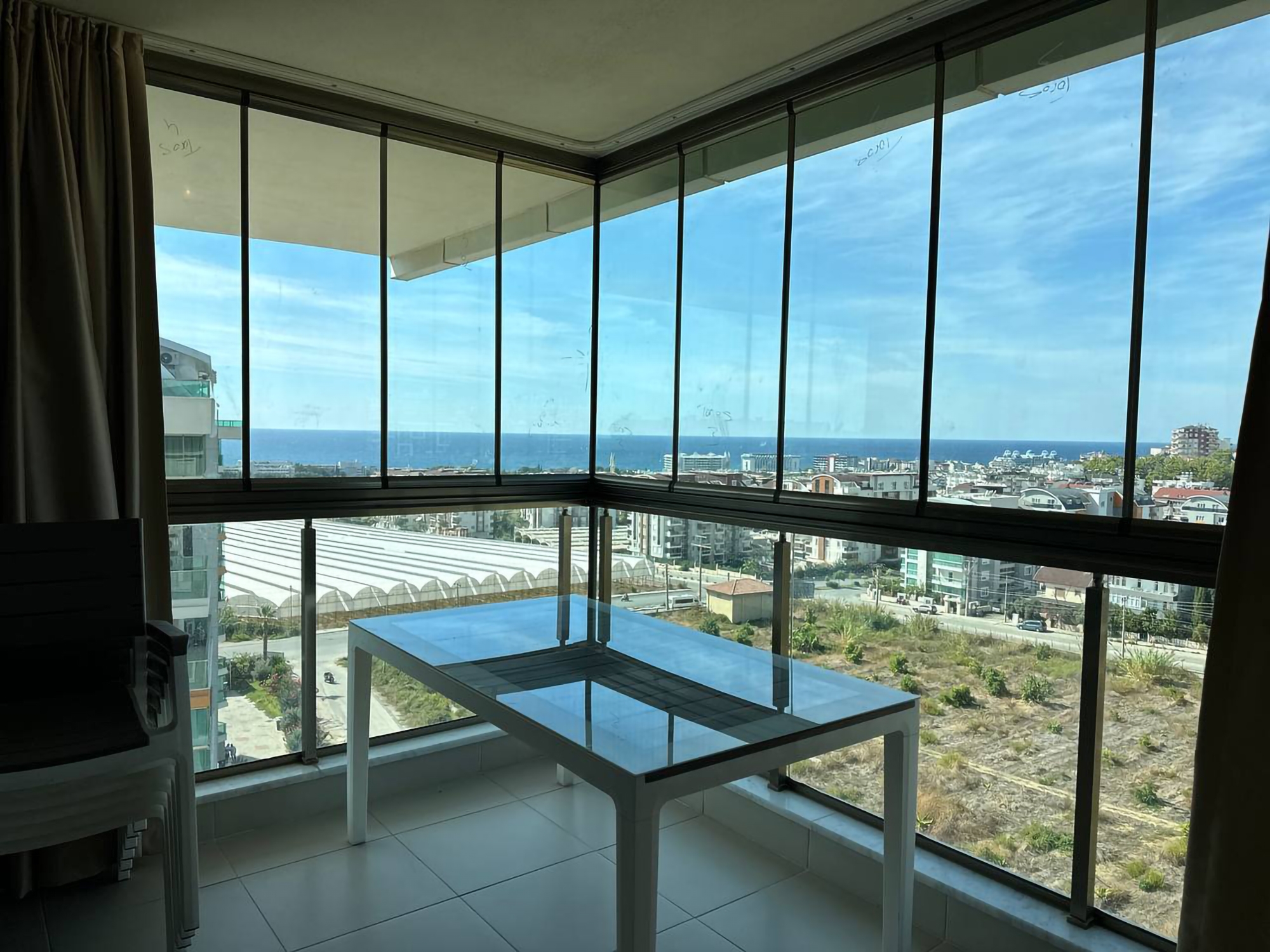Luxuriöses 3+1 Penthouse mit Meerblick und Bergblick in Alanya - Avsallar