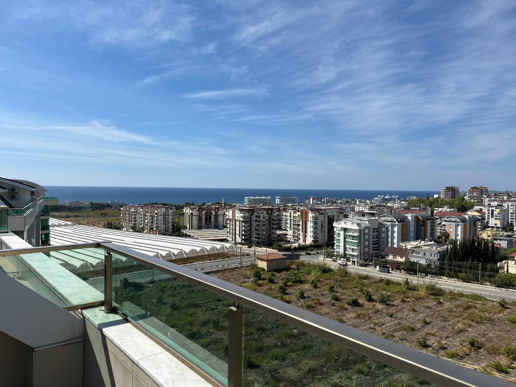 Luxuriöses 3+1 Penthouse mit Meerblick und Bergblick in Alanya - Avsallar