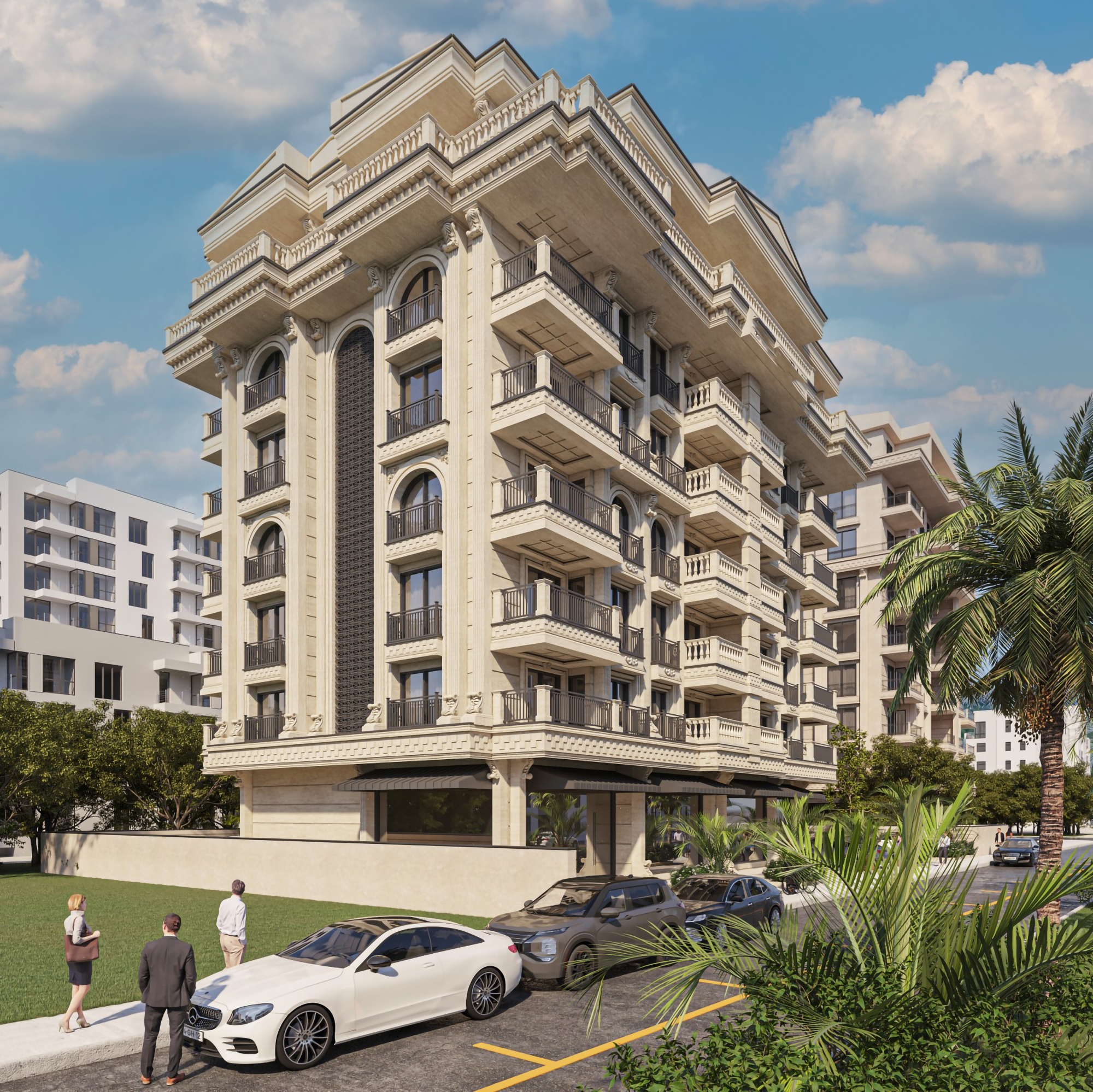 Luxury Mountain View 3+1 Penthouse in Mahmutlar, Alanya