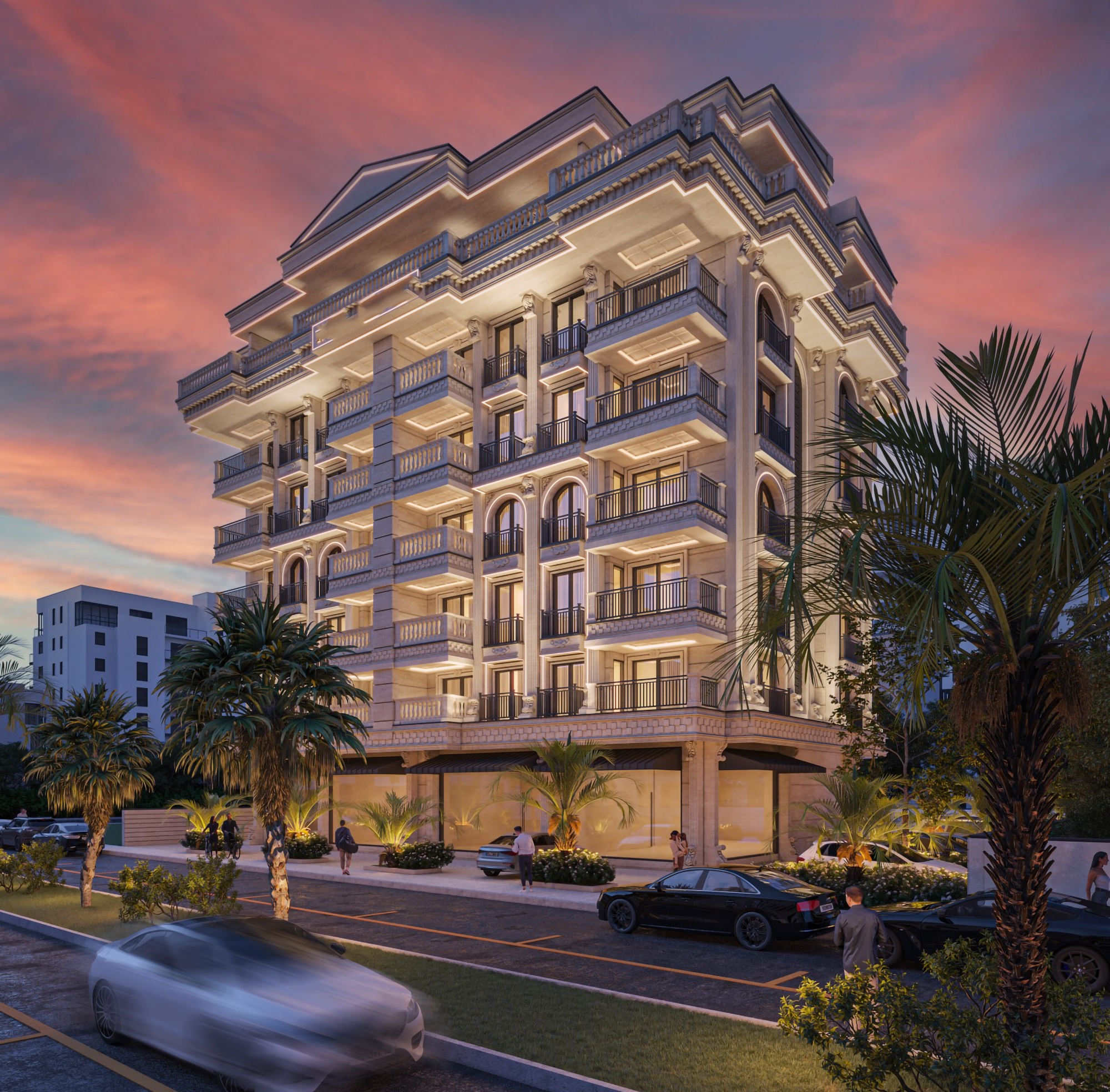 Luxury Mountain View 3+1 Penthouse in Mahmutlar, Alanya