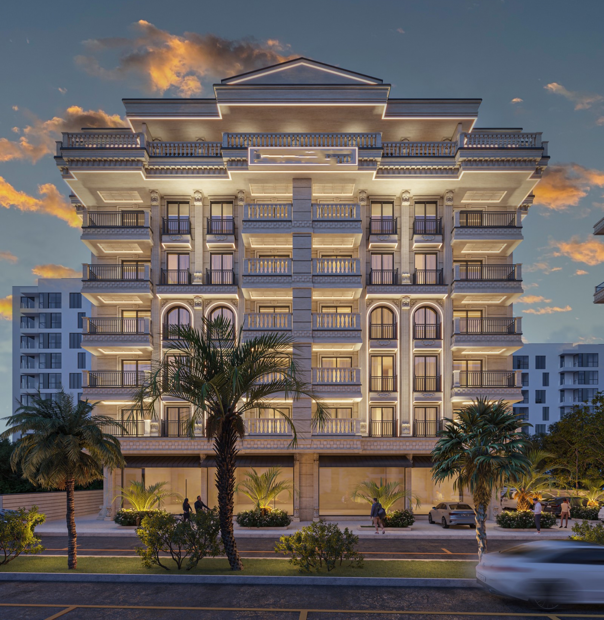 Luxury Mountain View 3+1 Penthouse in Mahmutlar, Alanya