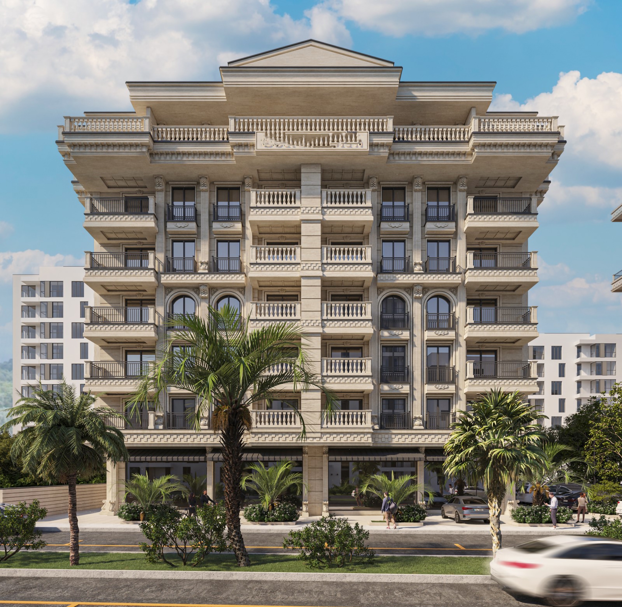 Luxury Mountain View 3+1 Penthouse in Mahmutlar, Alanya